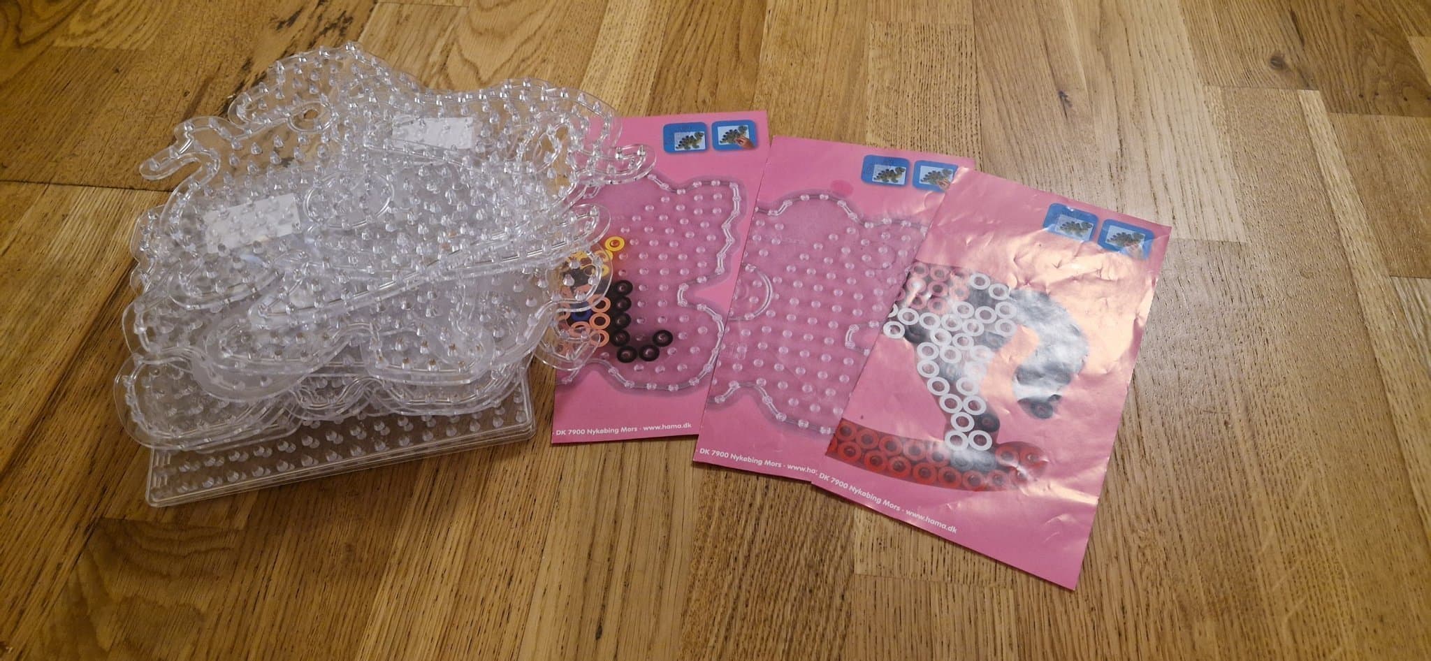 Pärlplattor - Olika former - 10 st