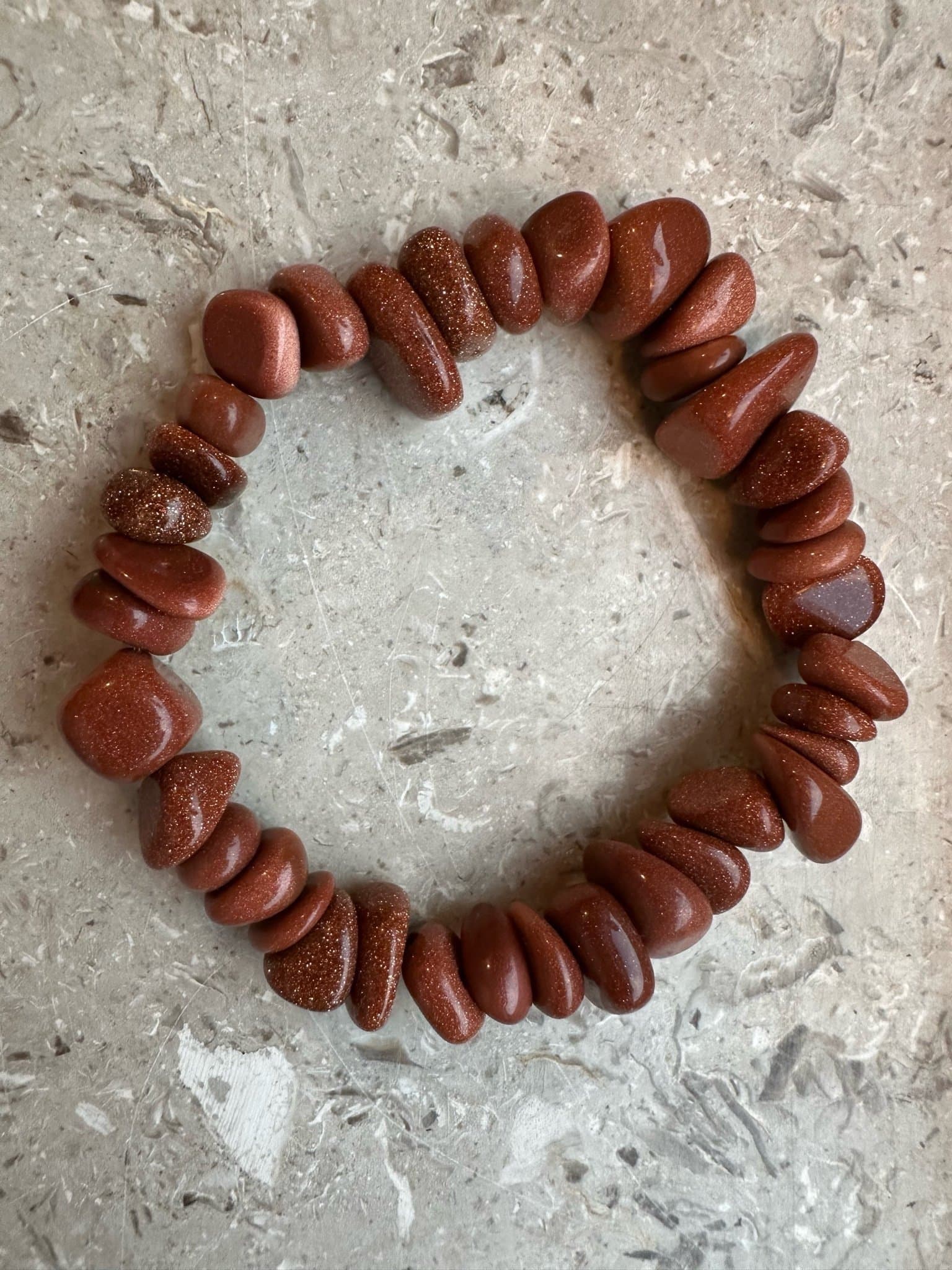 Armband med Gold stone