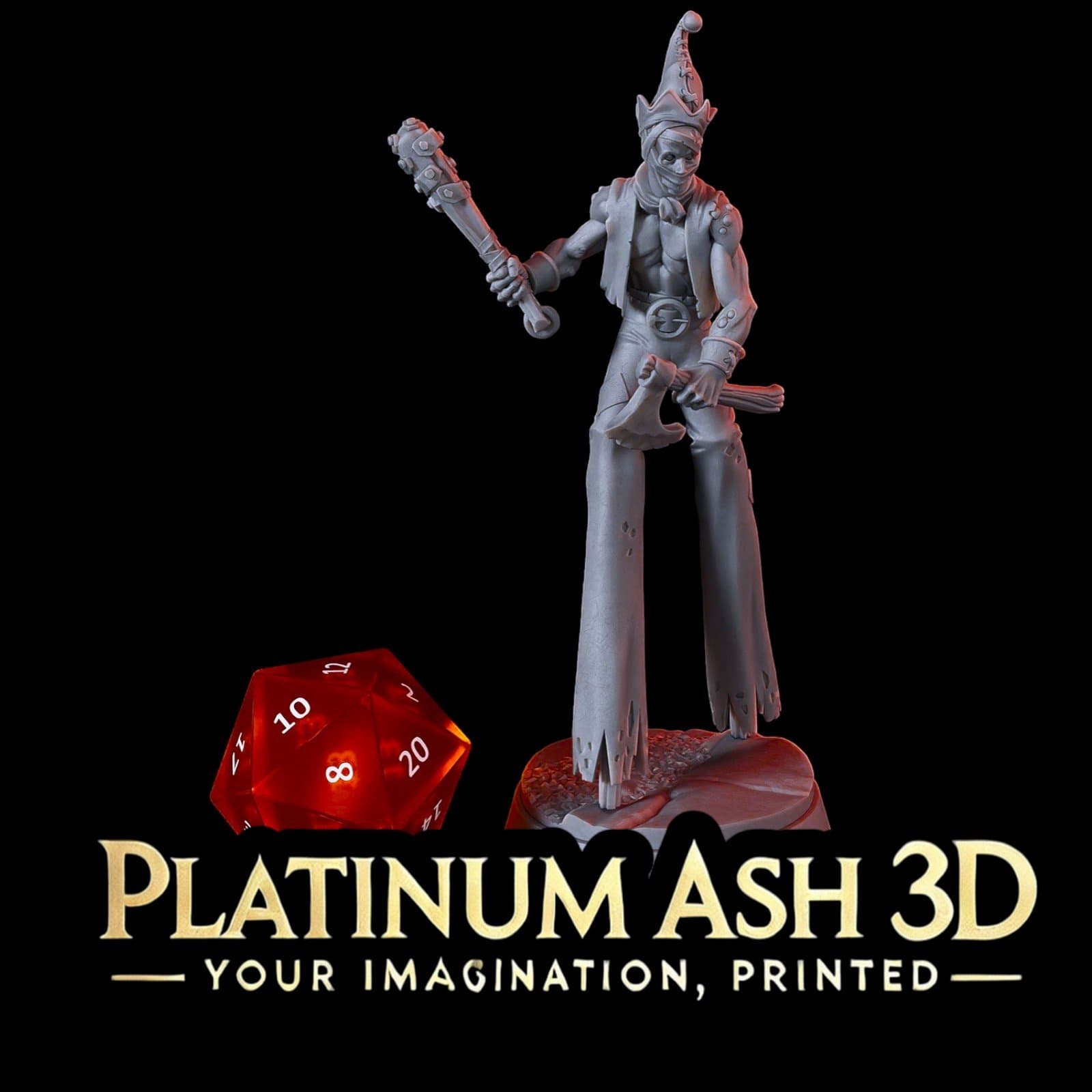 Carnival Carnies x5 - Dark Fantasy • Pathfinder • D&D • RPG • Clown • Undead