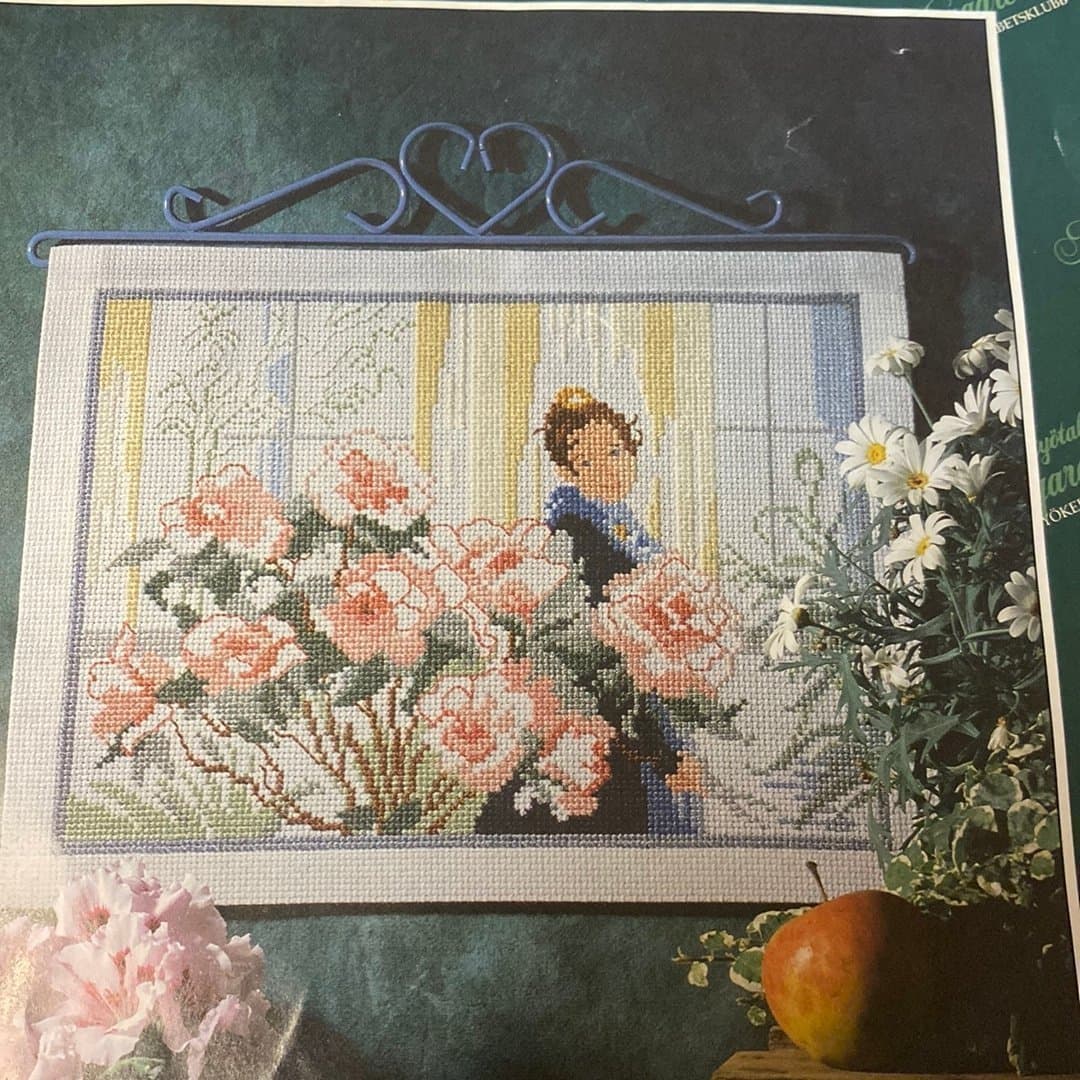 Ateljé Margaretha 2 stycken Broderi Kit, tavla vepa