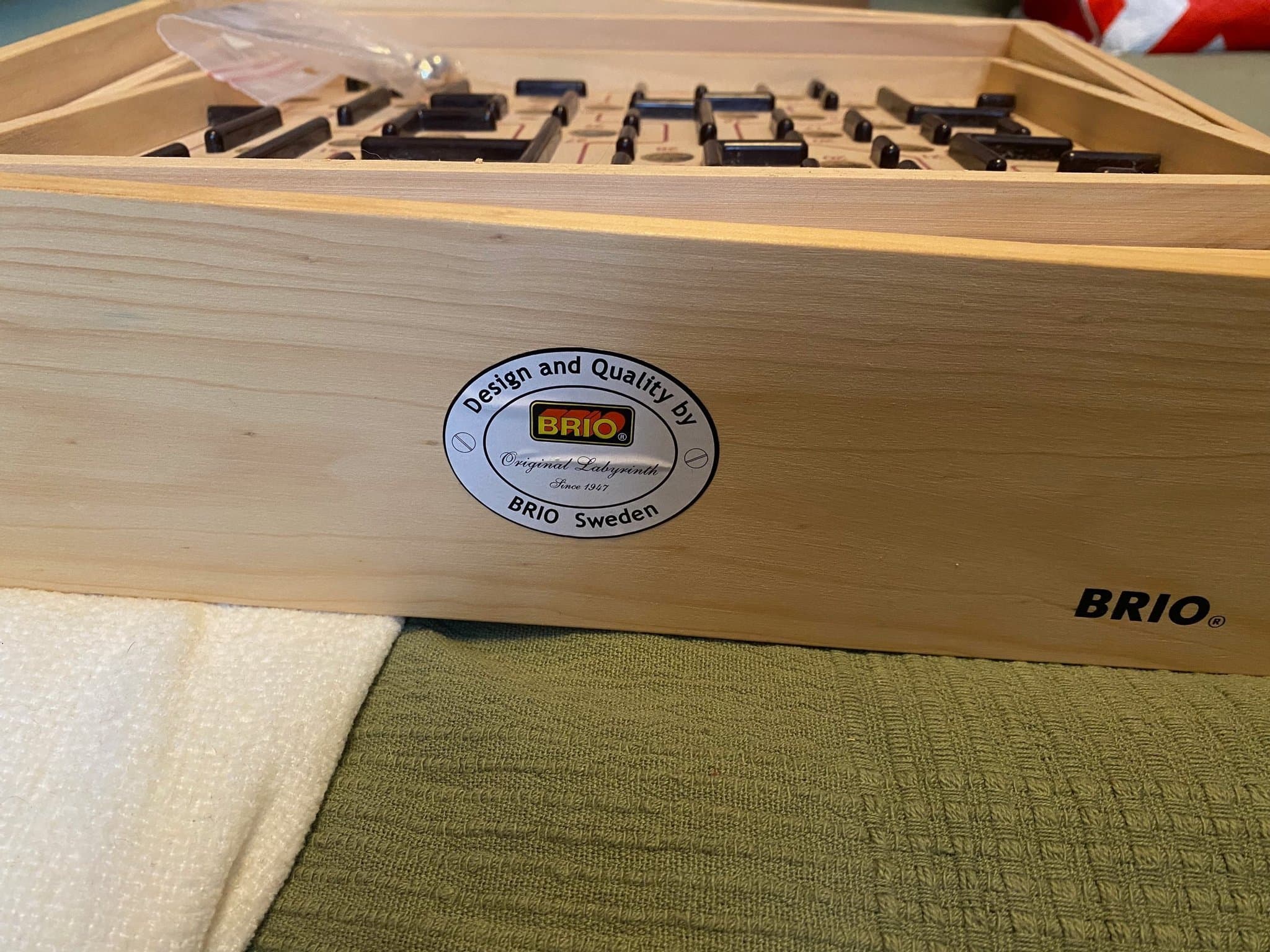 BRIO labyrintspel – klassiskt träspel