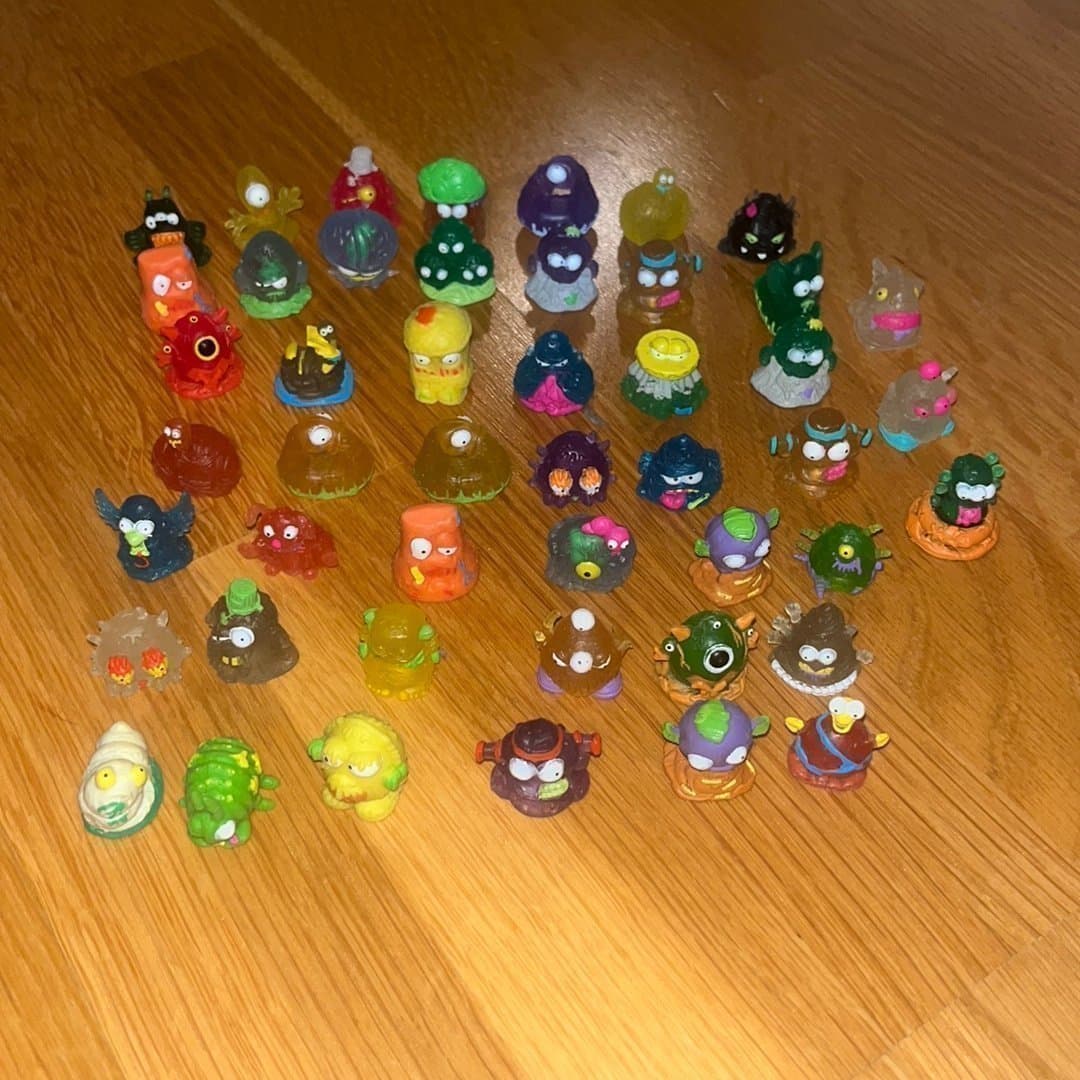 Stor samling av trash Pack Figurer