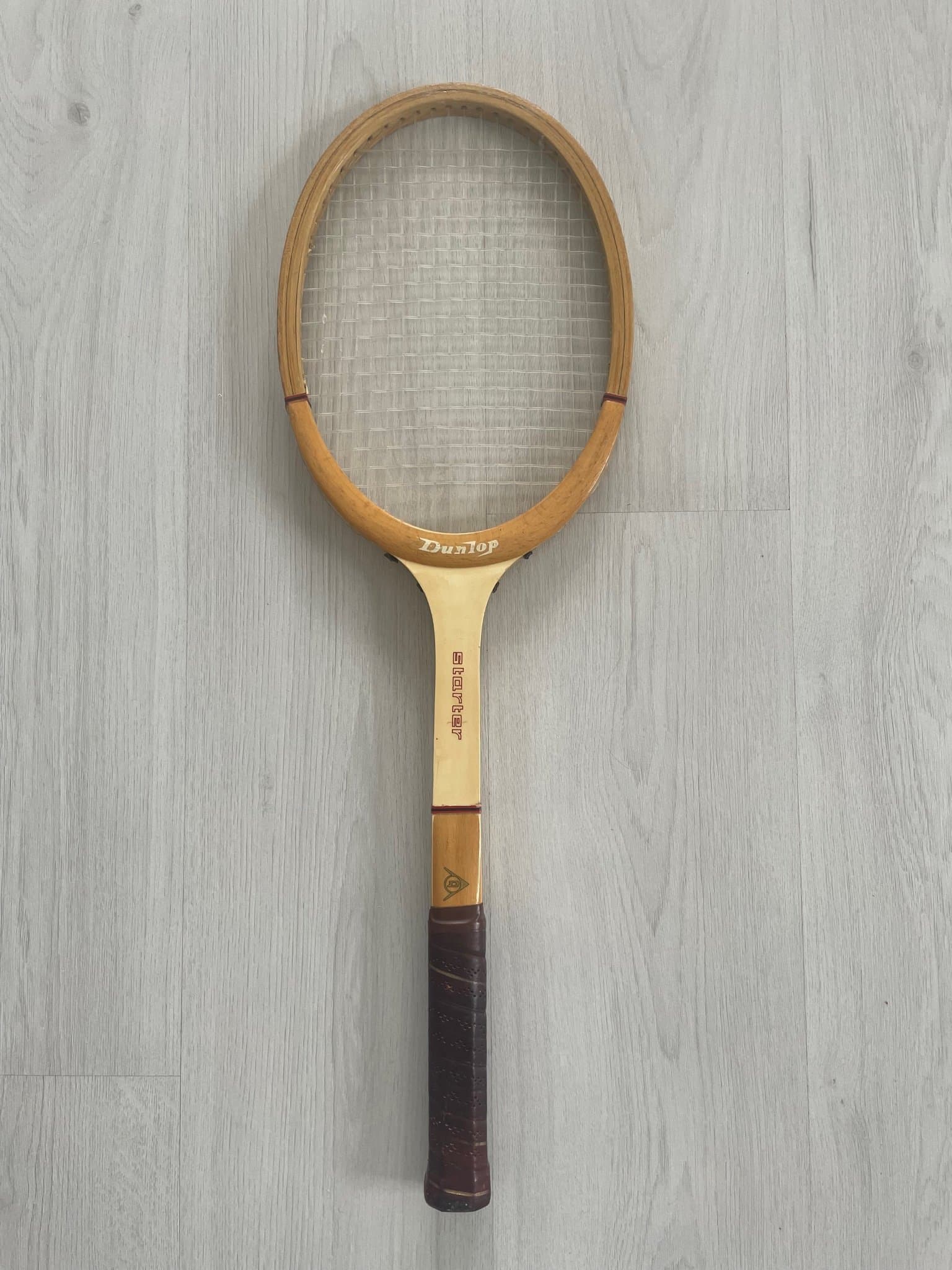 Vintage träracket Dunlop Starter