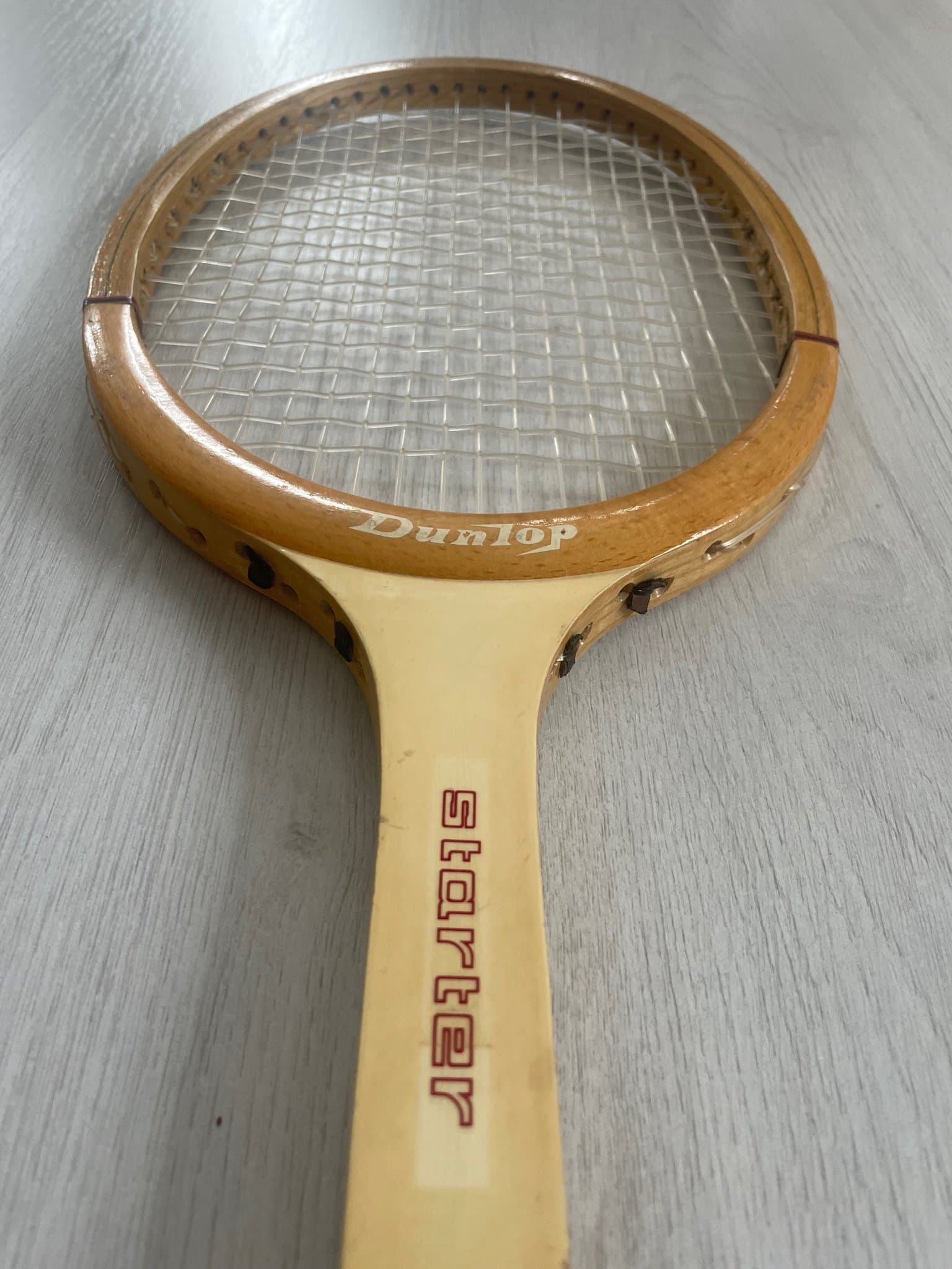 Vintage träracket Dunlop Starter