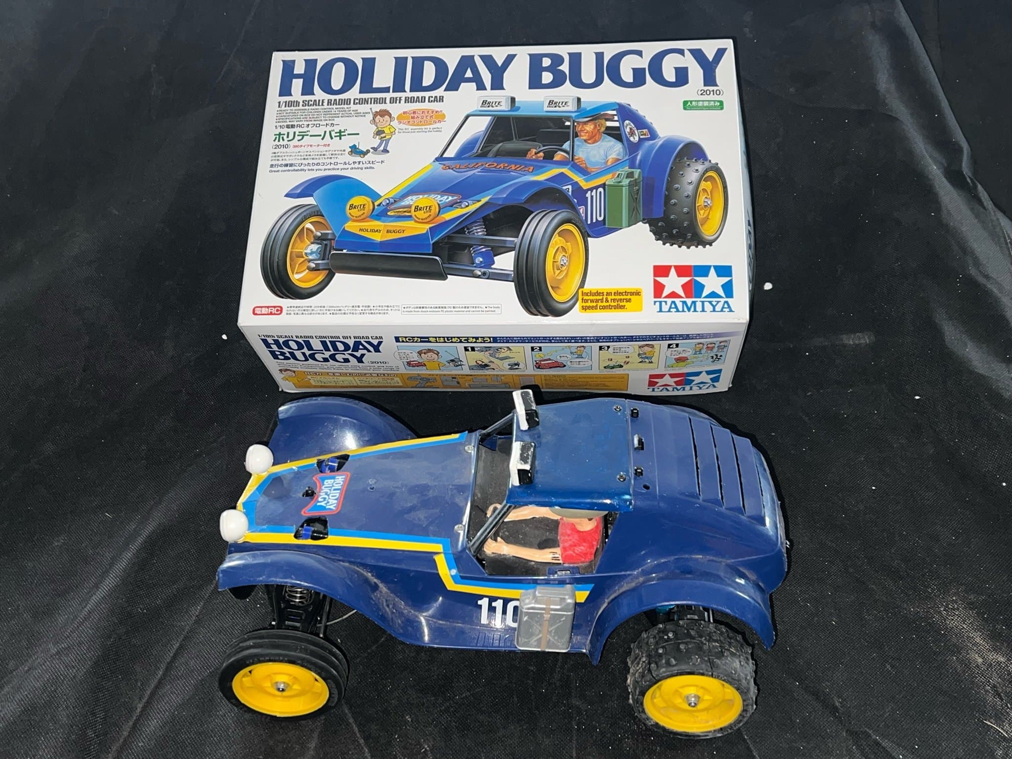 Tamiya Holiday Buggy RC Bil -renoveringsobjekt