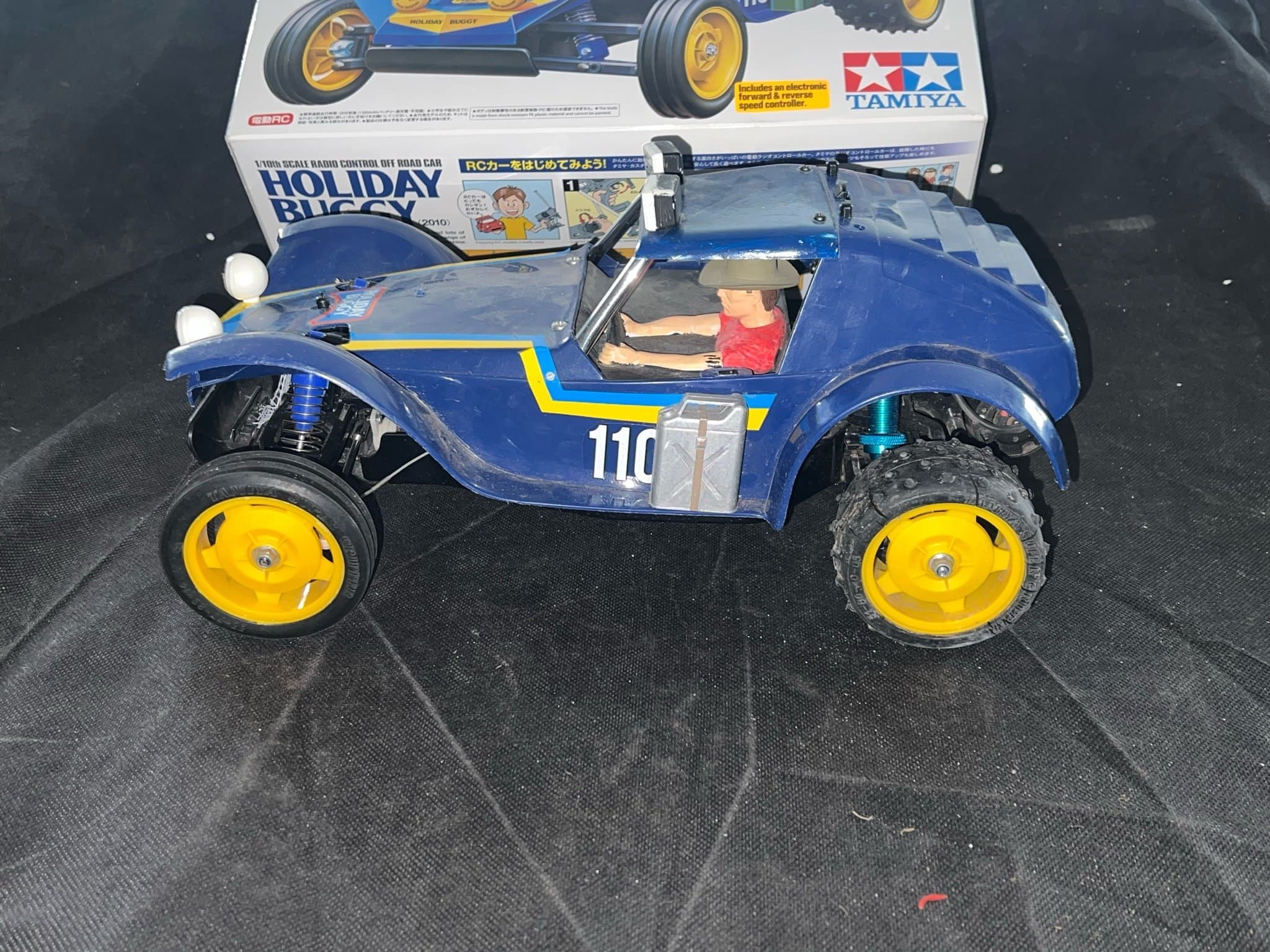 Tamiya Holiday Buggy RC Bil -renoveringsobjekt