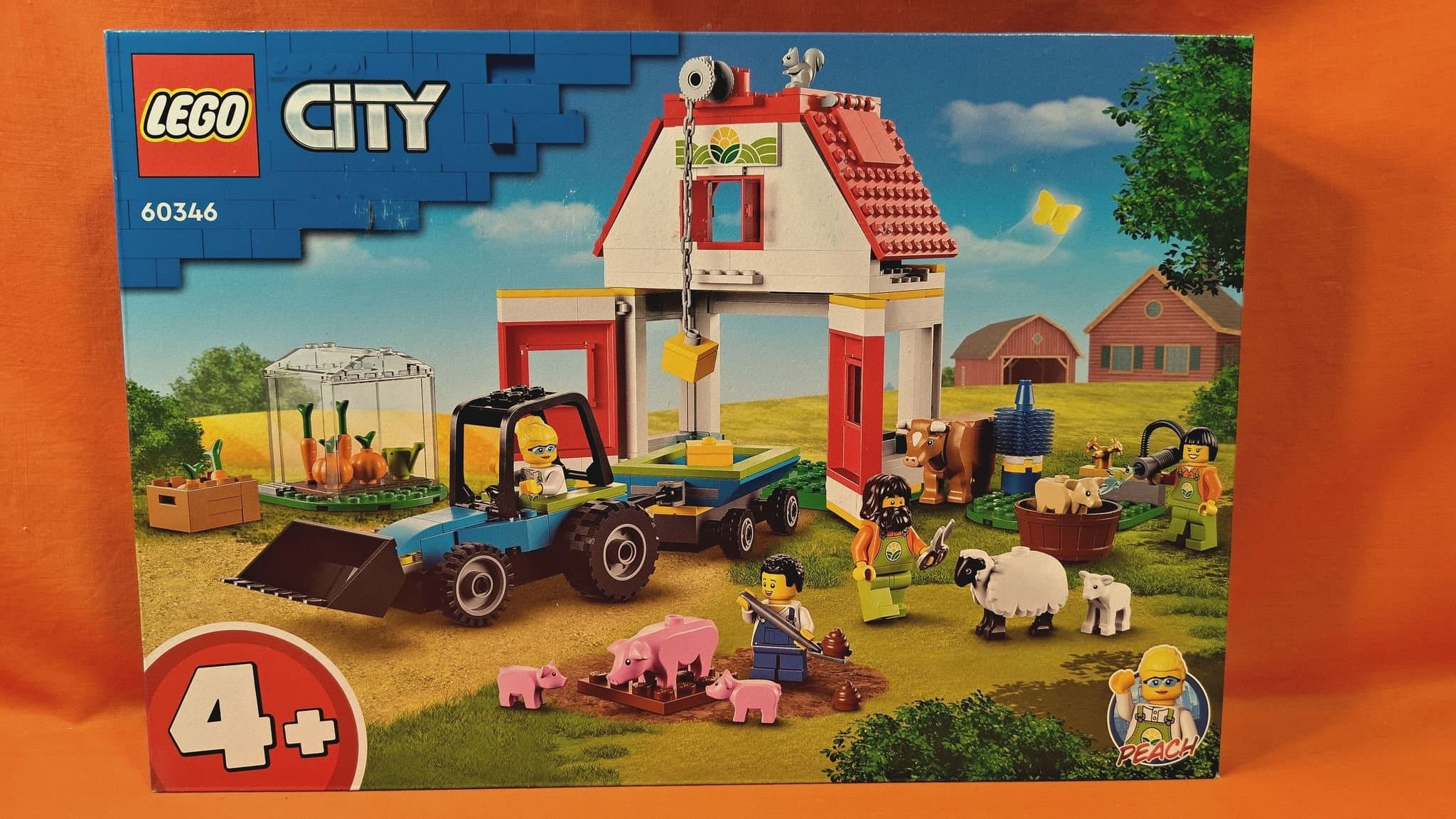 LEGO 4+ CITY "60346- Lada och Bondgårdsdjur" NY & OÖPPNAD