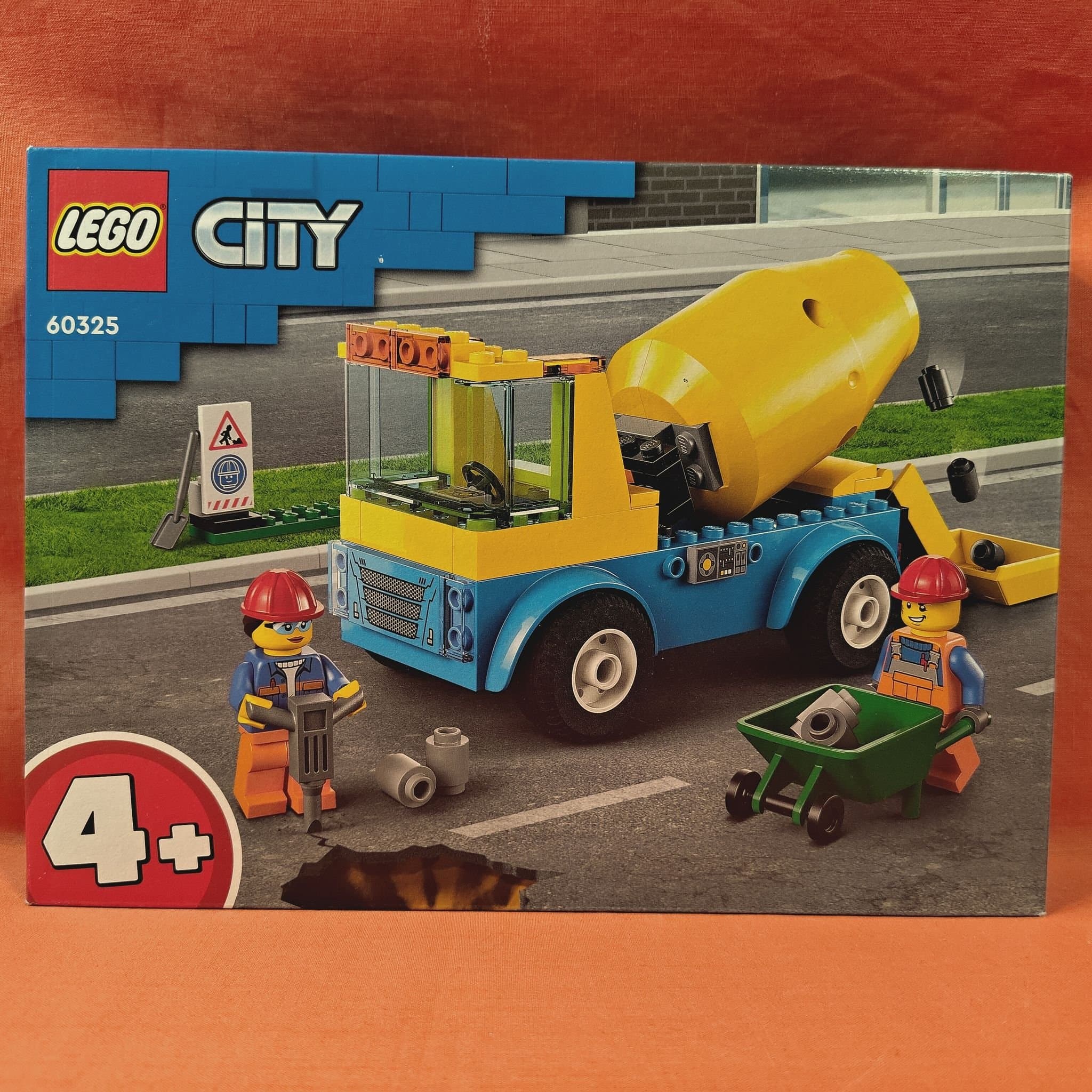 LEGO 4+ CITY "60325 - Cementblandare" NY & OÖPPNAD