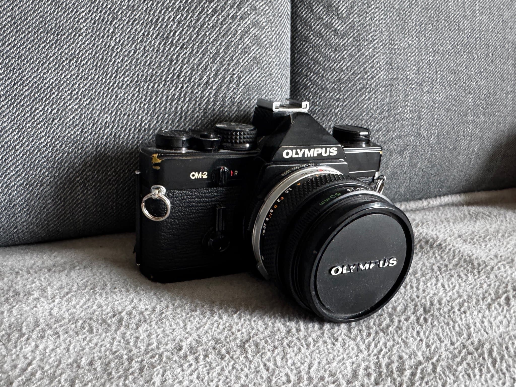 Olympus OM2 m. Zuiko 50mm f1.8 Objektiv