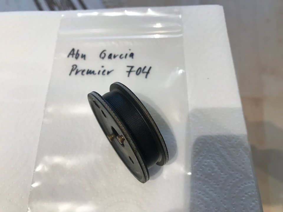 reservdel ABU Garcia Premier 704, här: spole
