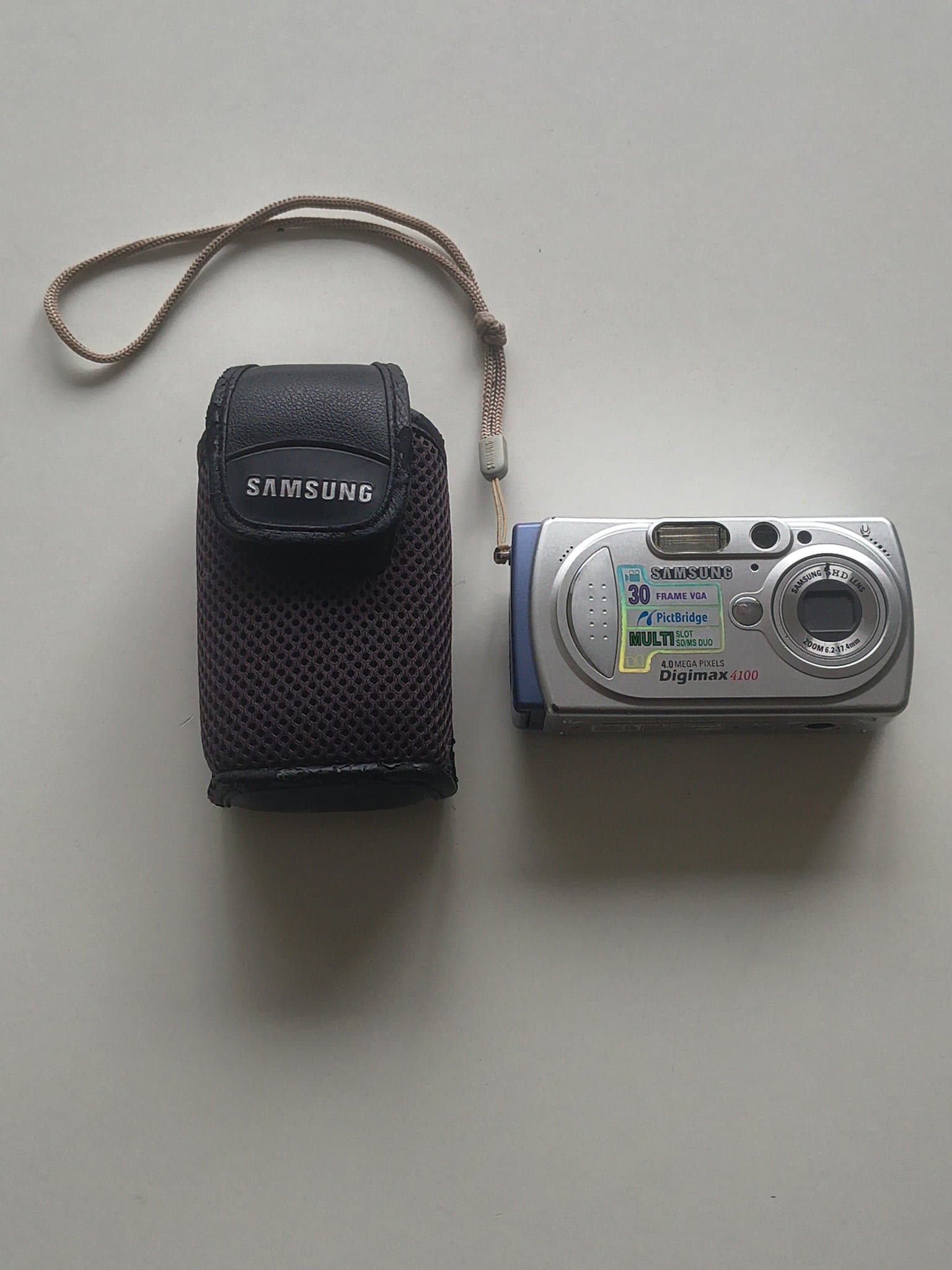Samsung Digimax 4100 – 4.0MP digitalkamera – Testad & Fungerar – 3× optisk zoom