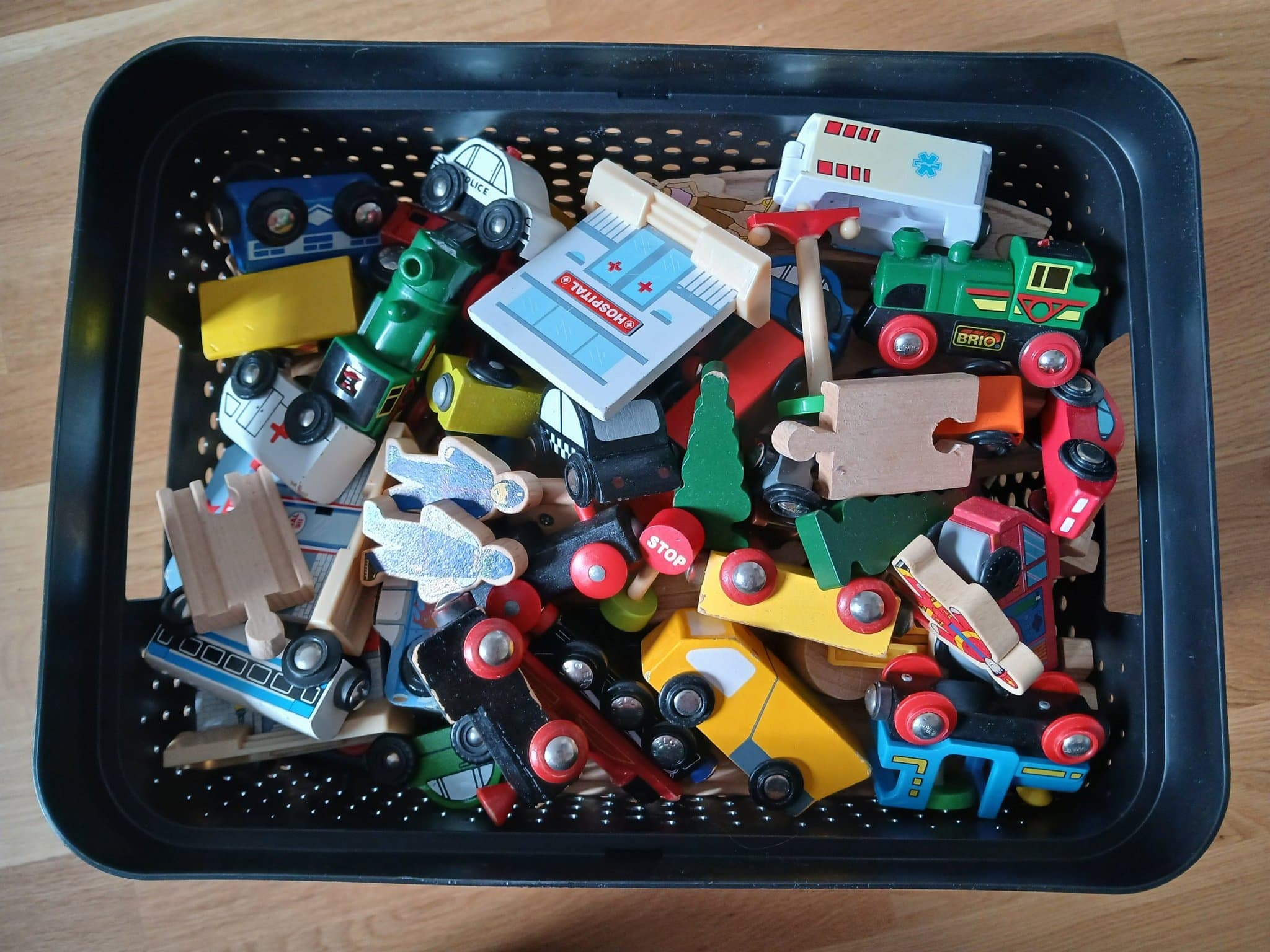 Brio tågbana träleksaker Tåg bilar figurer