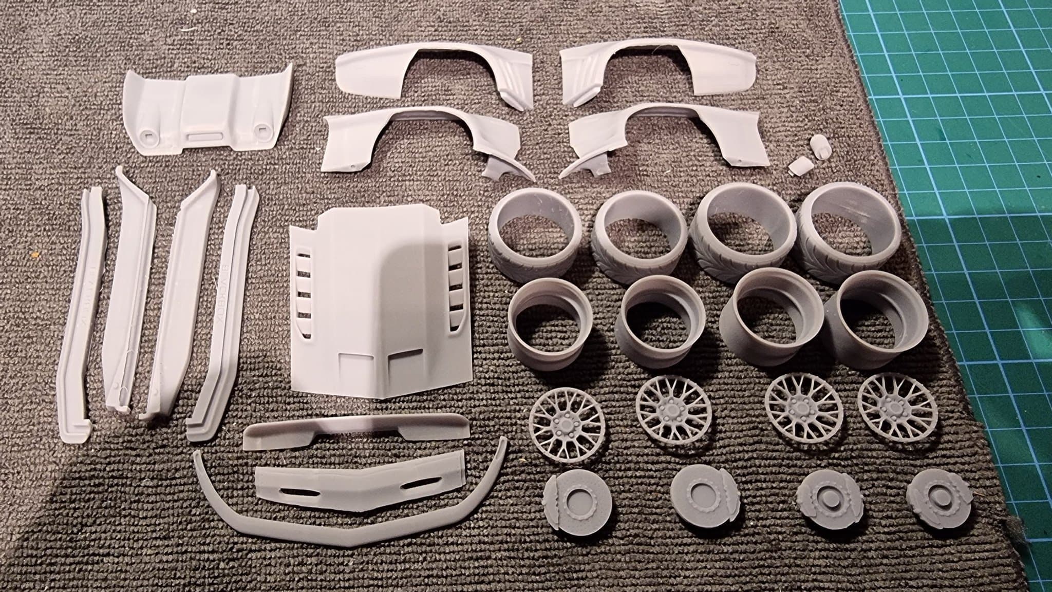 Widebody Transkit till Revell 1/25 Camaro 69