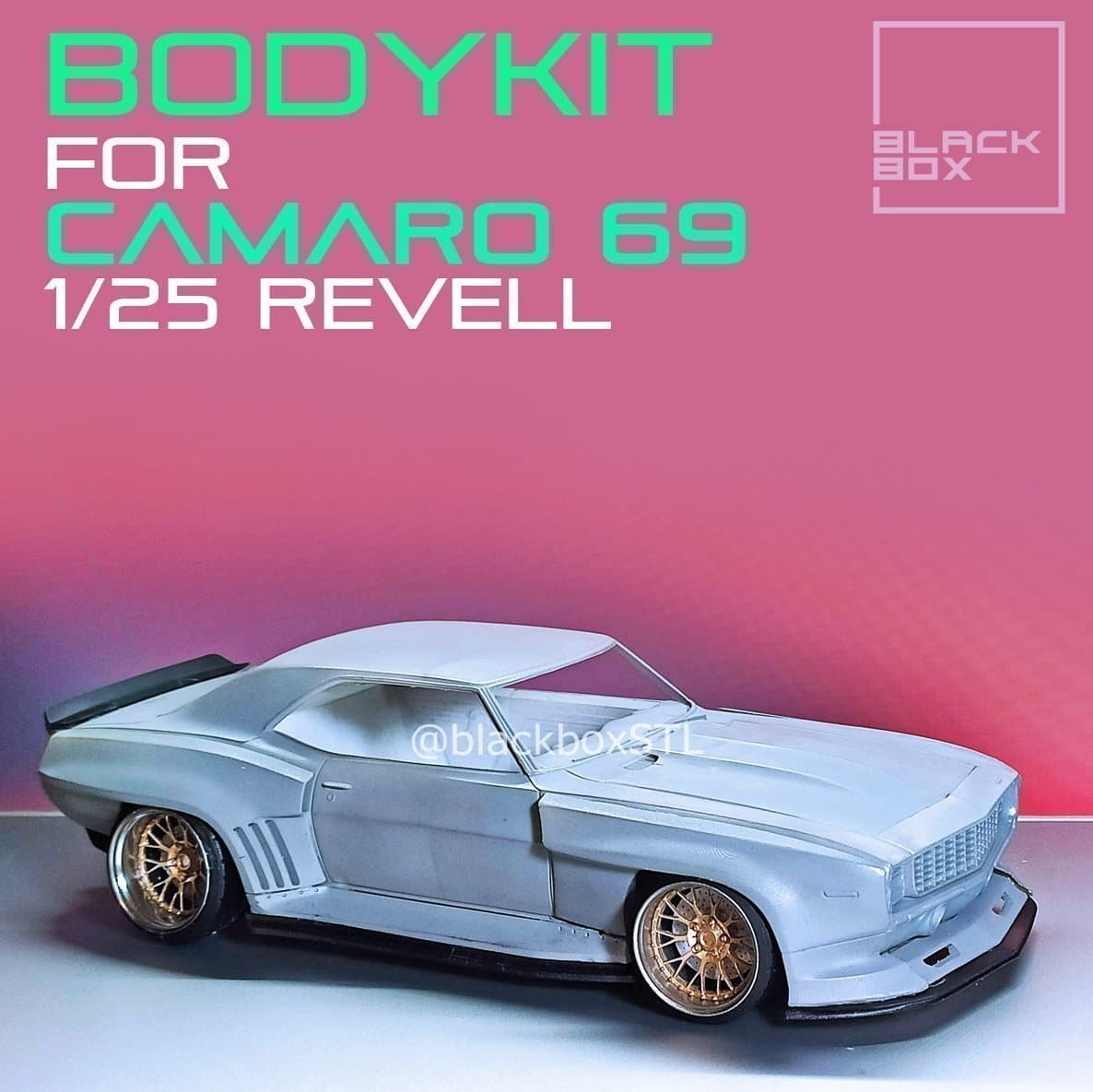 Widebody Transkit till Revell 1/25 Camaro 69