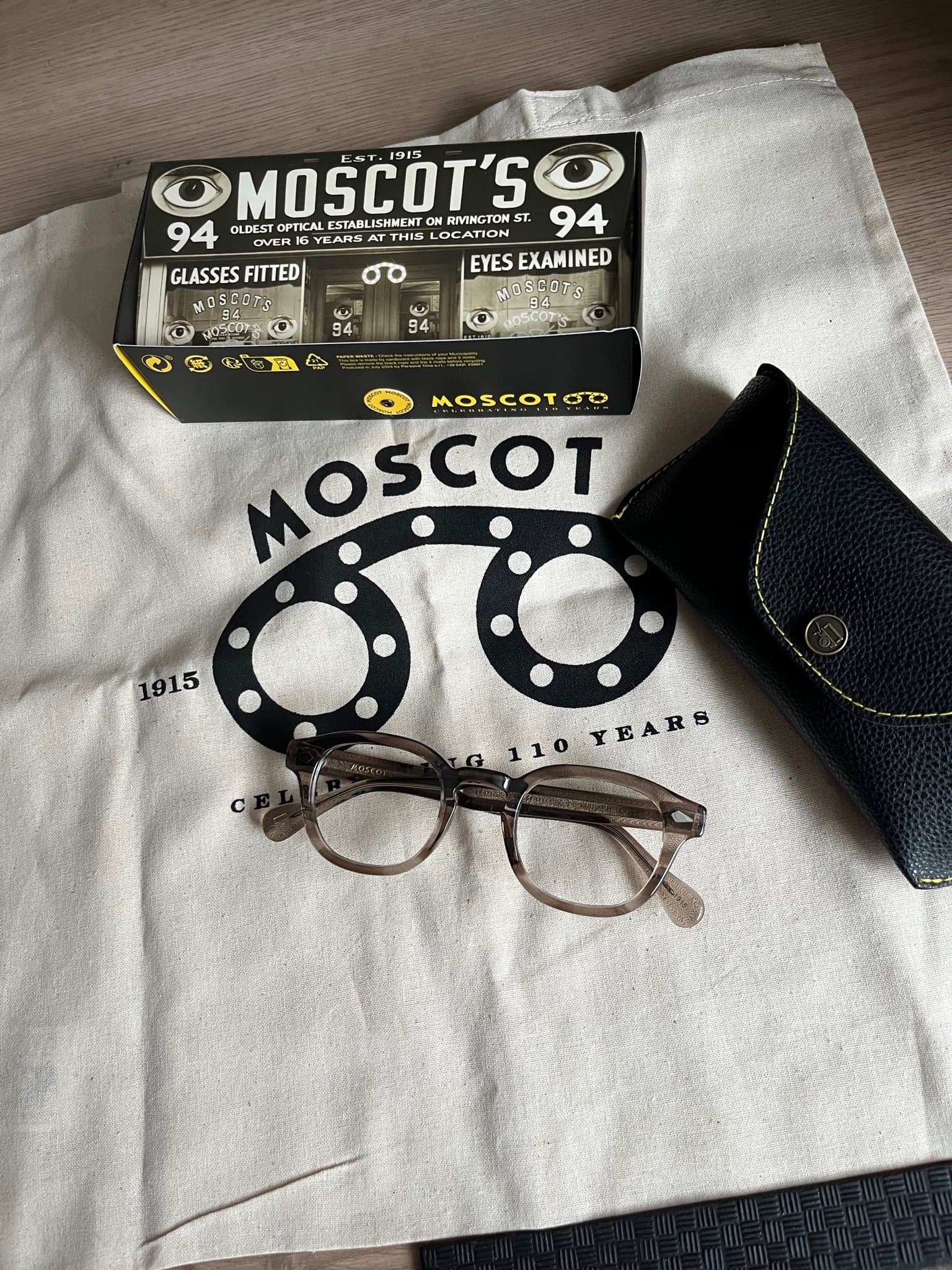 Moscot Lemtosh Brown smoke