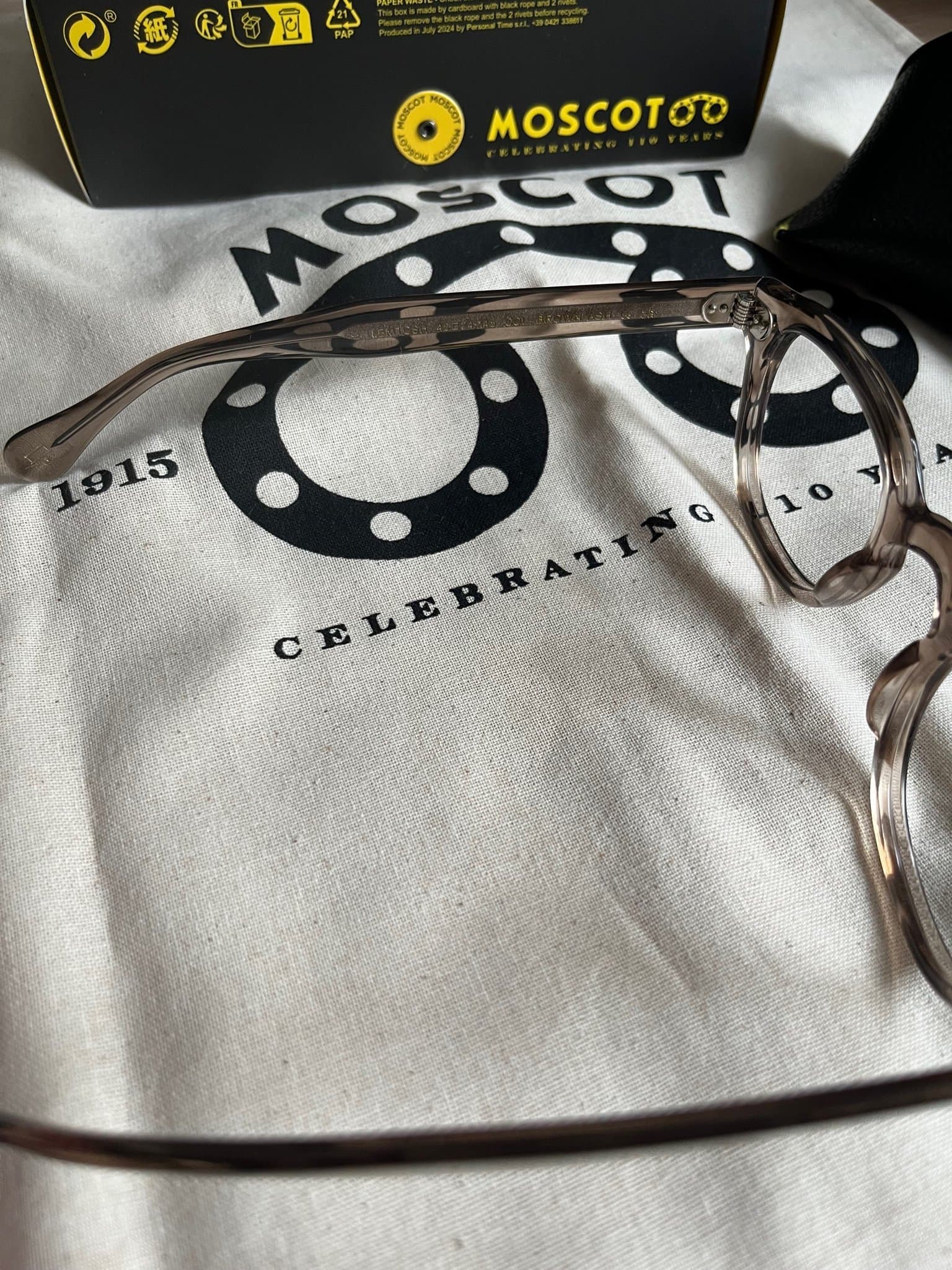 Moscot Lemtosh Brown smoke