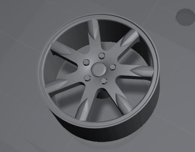 1/24 18" Volvo 850R volans Fälgar med däck