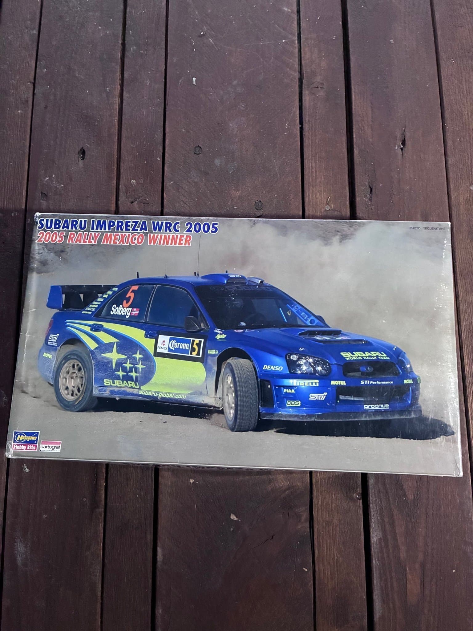 Hasegawa 1/24 Subaru Impreza WRC 2005 Rally Mexico Winner