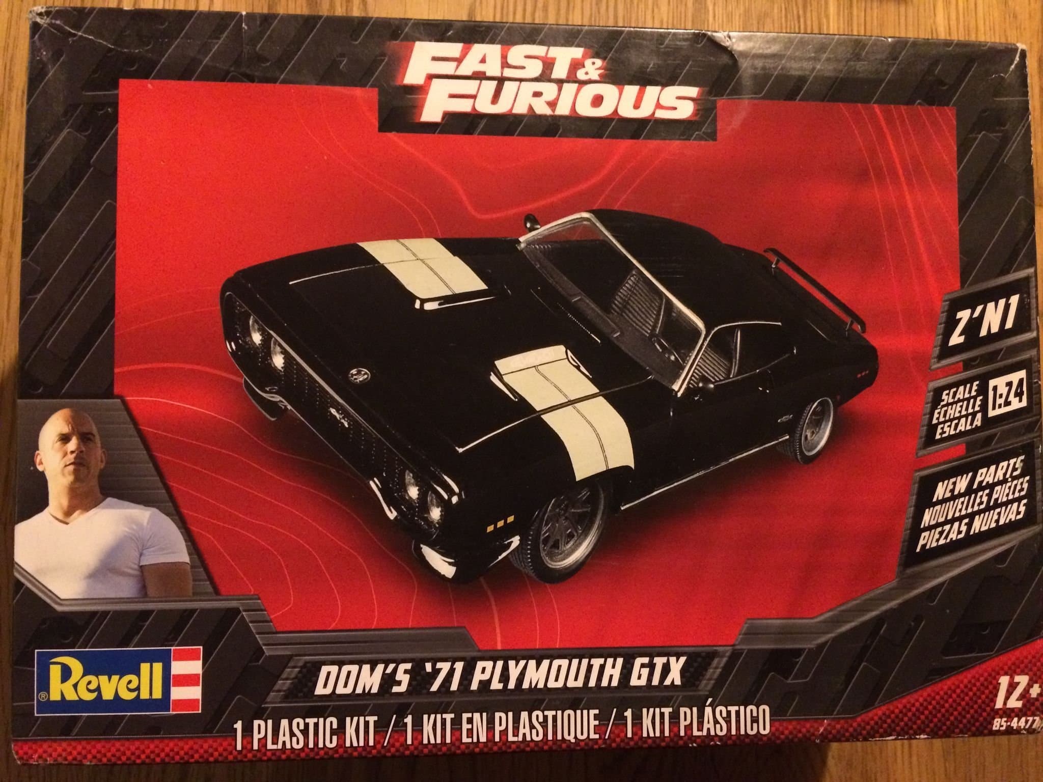 Revell 1/24 1971 Plymouth GTX "Dom's GTX" Fast & The Furious,
