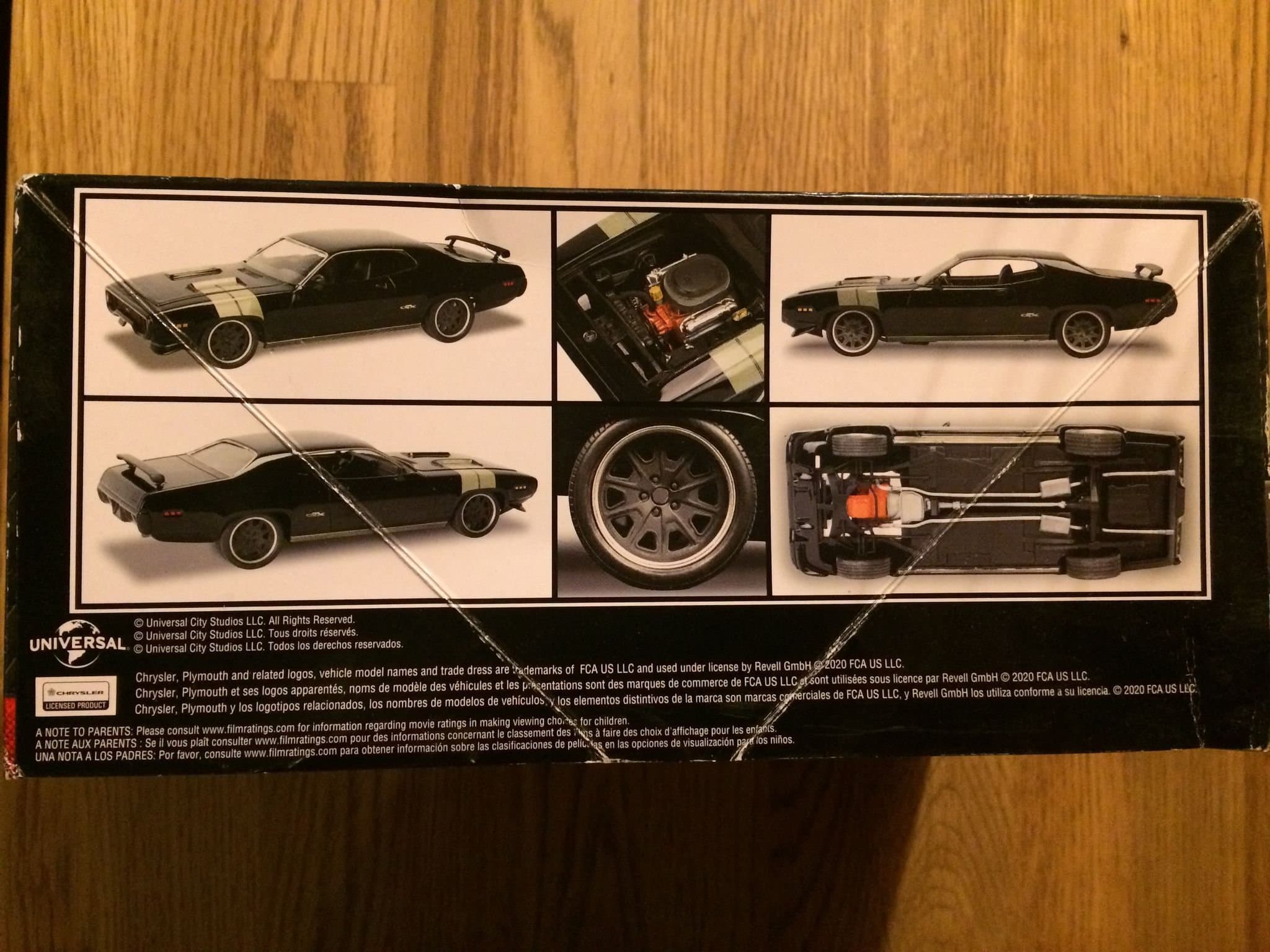 Revell 1/24 1971 Plymouth GTX "Dom's GTX" Fast & The Furious,