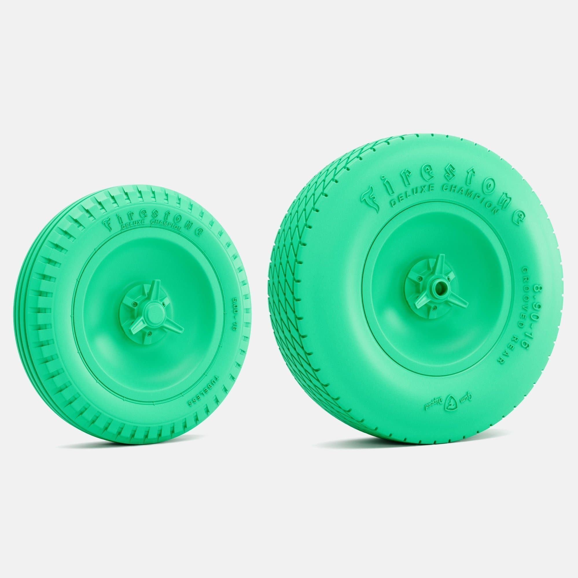 16x5 & 16x7 Mean Sprint Solid Wheels, Firestone Dirt Track Tires, Brakes 1/25