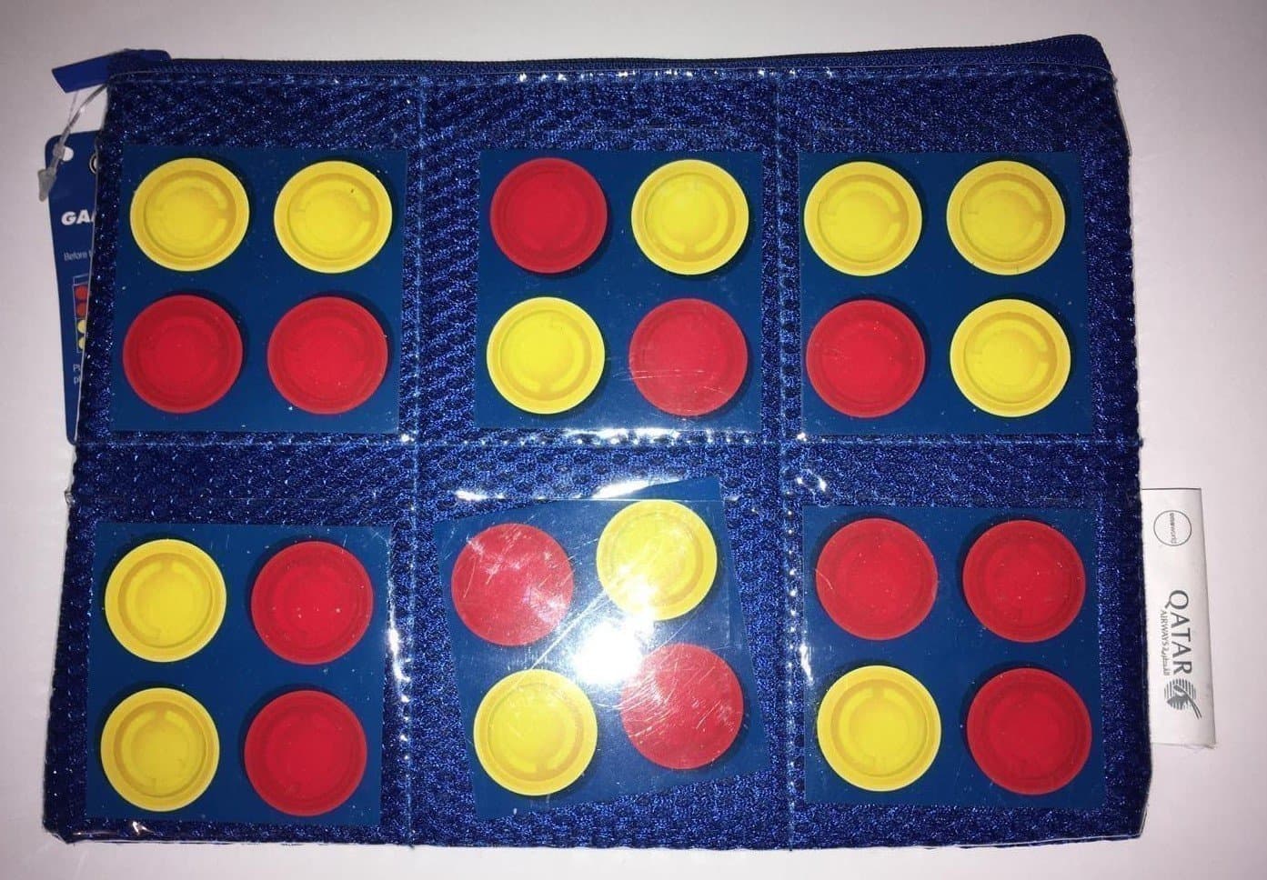 Spel Väska 24 pyssel/spel pennor necessär pennväska Lappar Kvar Ny! PERFECT GIFT