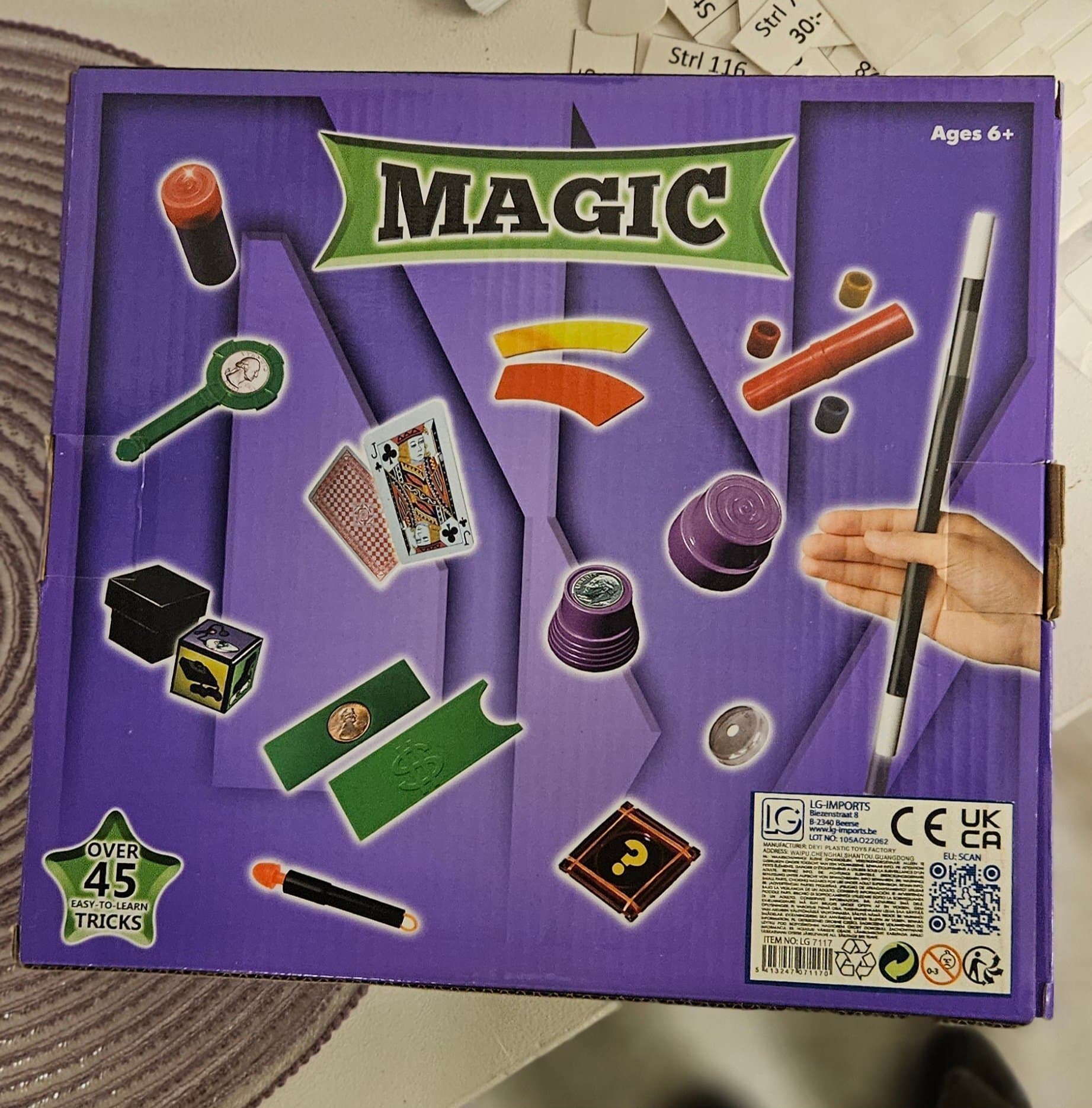 Magisk Låda - 45+ Trolleritrick Ny