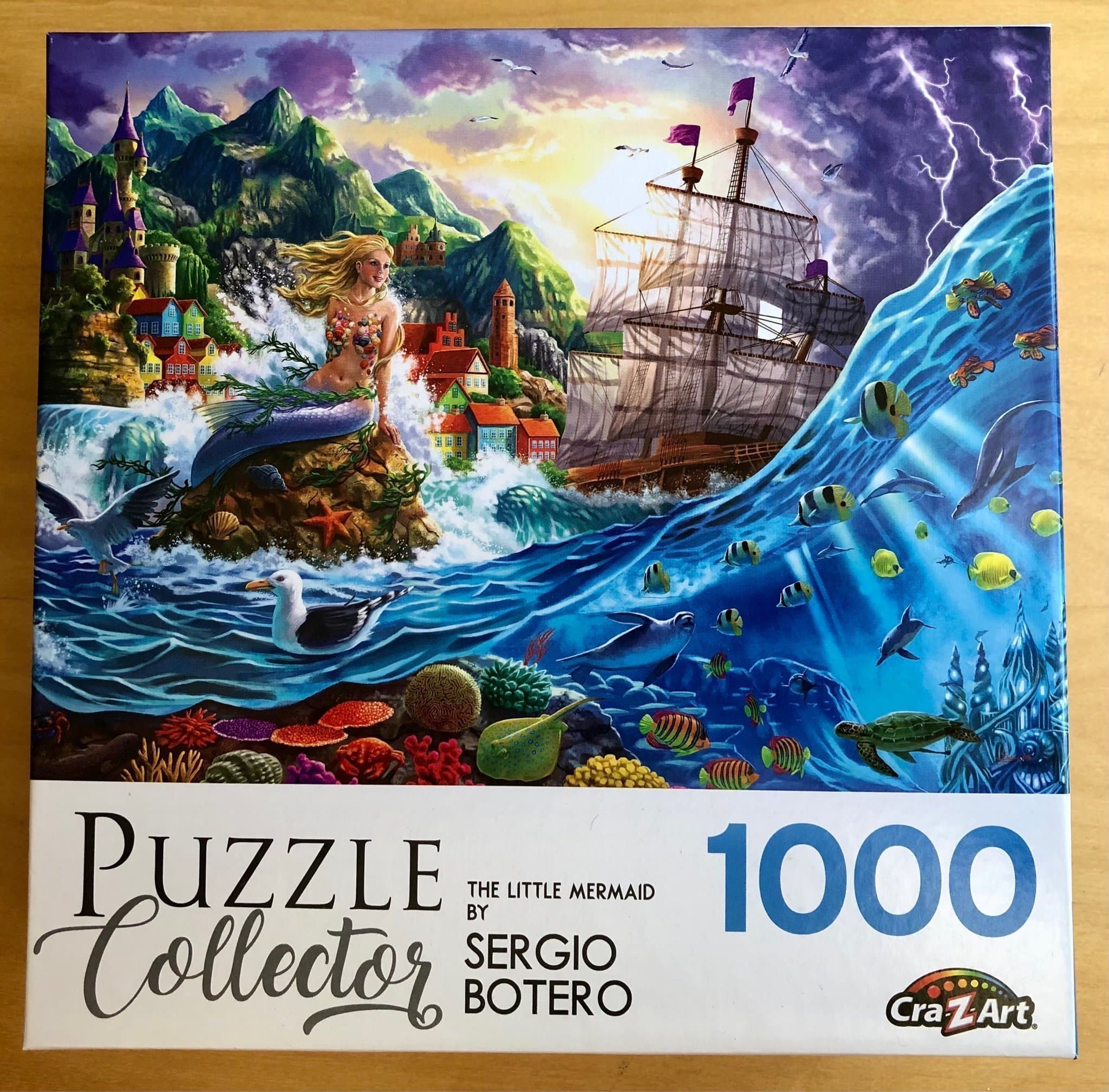 Pussel från Australien ”Den lilla Sjöjungfrun”, 1000 bitar