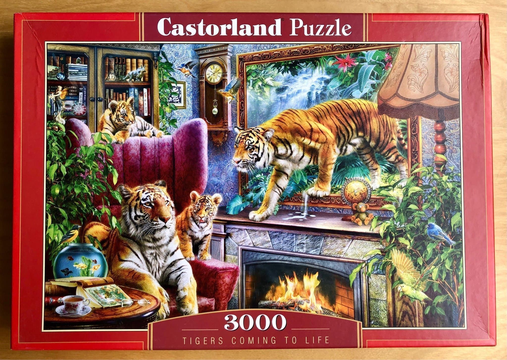Castorland pussel - 3000 bitar - Nytt, obruten förpackning