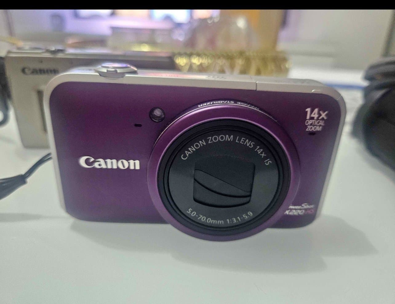 Canon digitalkamera med 14x optisk zoom