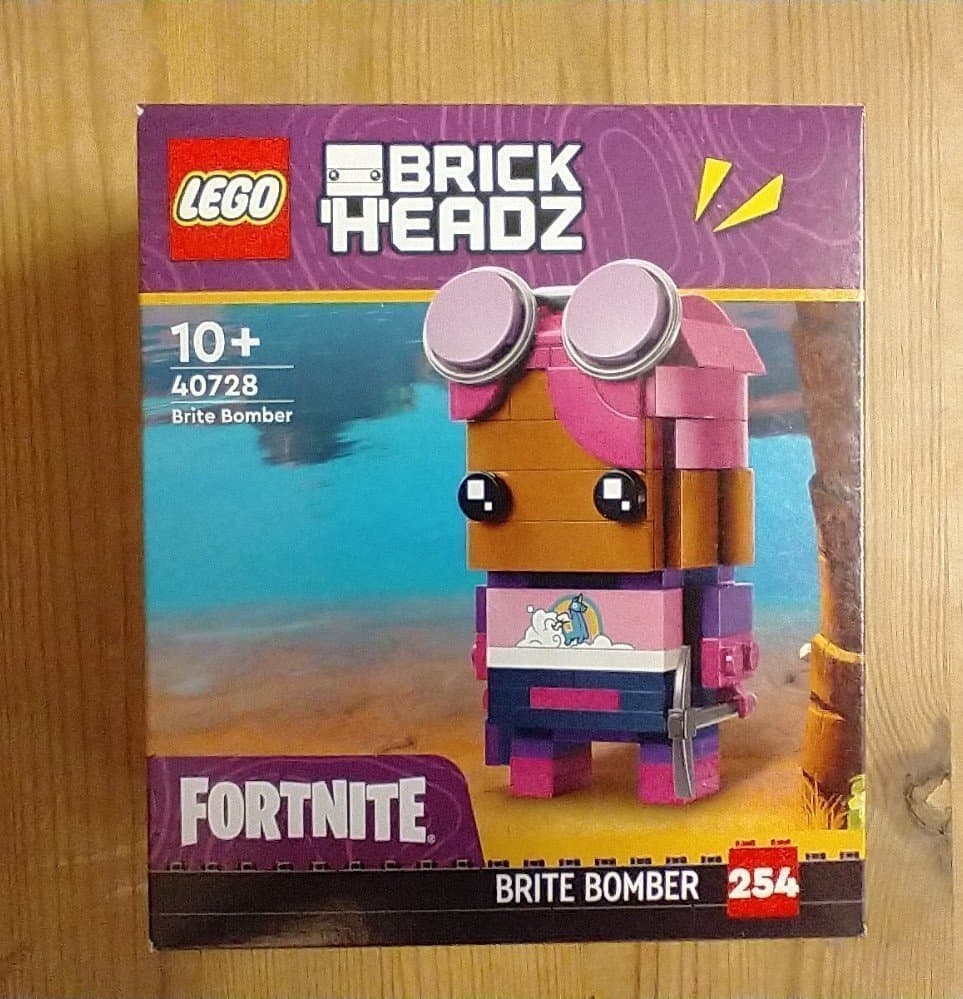 LEGO BrickHeadz 40728 Brite Bomber Fortnite - Oöppnad