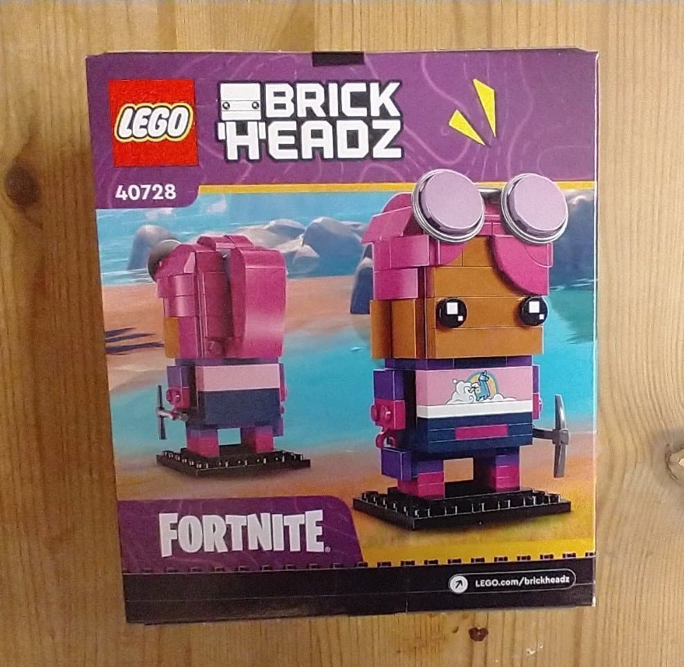LEGO BrickHeadz 40728 Brite Bomber Fortnite - Oöppnad