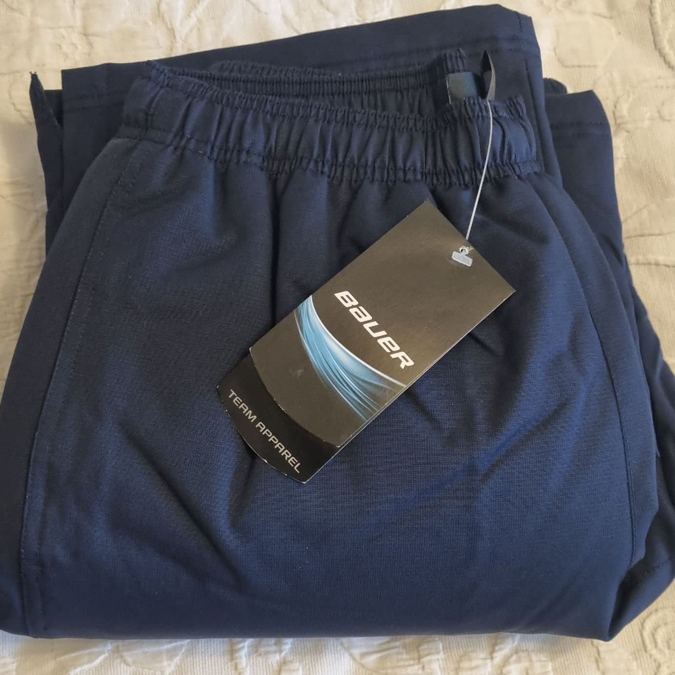 Bauer marinblå byxor, storlek XS/TP nya hockey mm