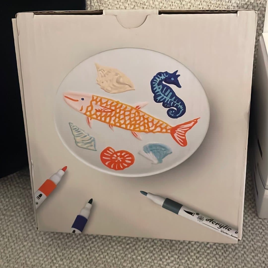 Nytt pysselpaket - Måla din egen mugg, tallrik, nyckelring och "cuddly friend"