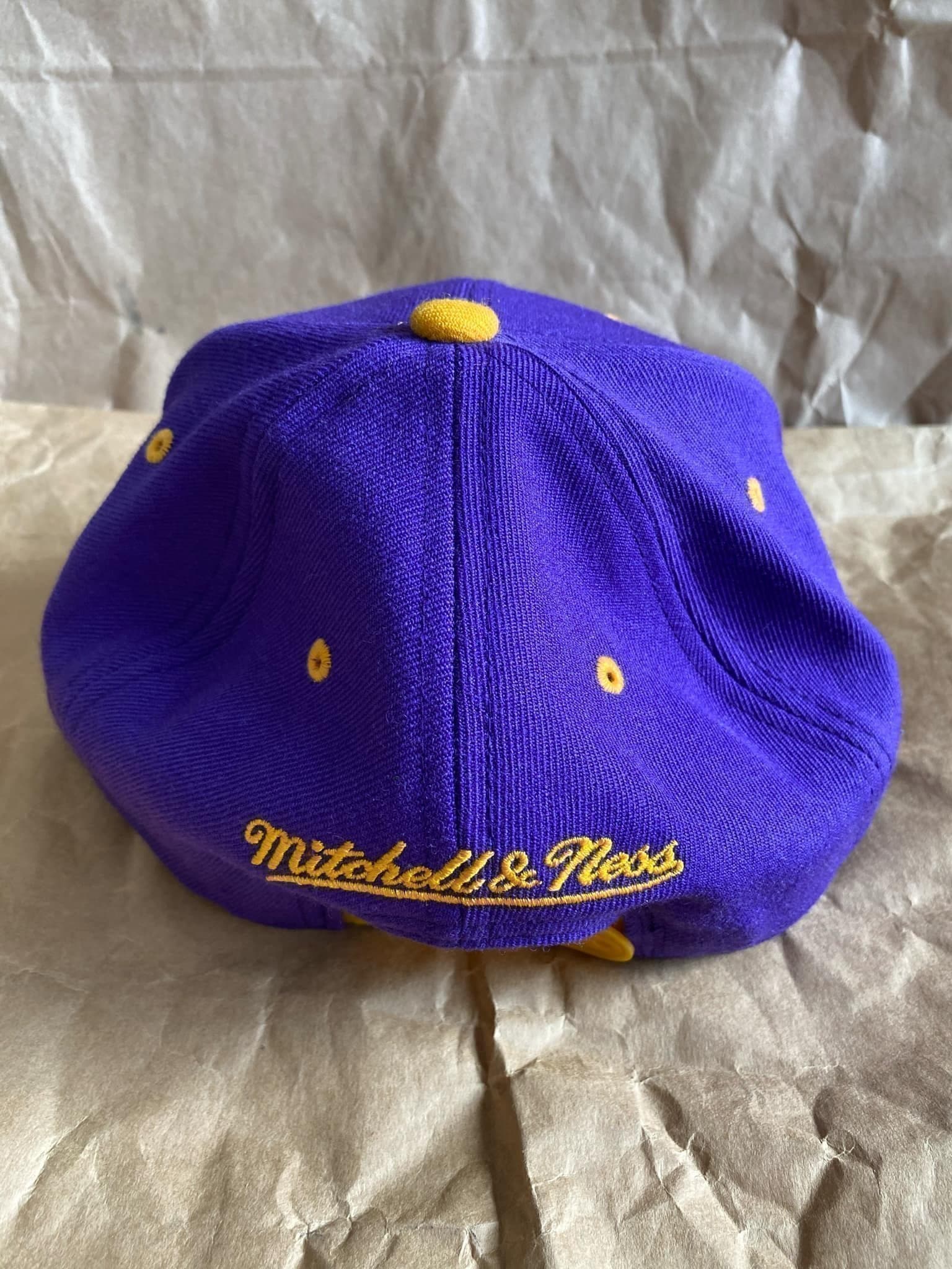Los Angeles Lakers LA MITCHELL NESS Keps NBA Baseballkeps Baseball Cap Basket