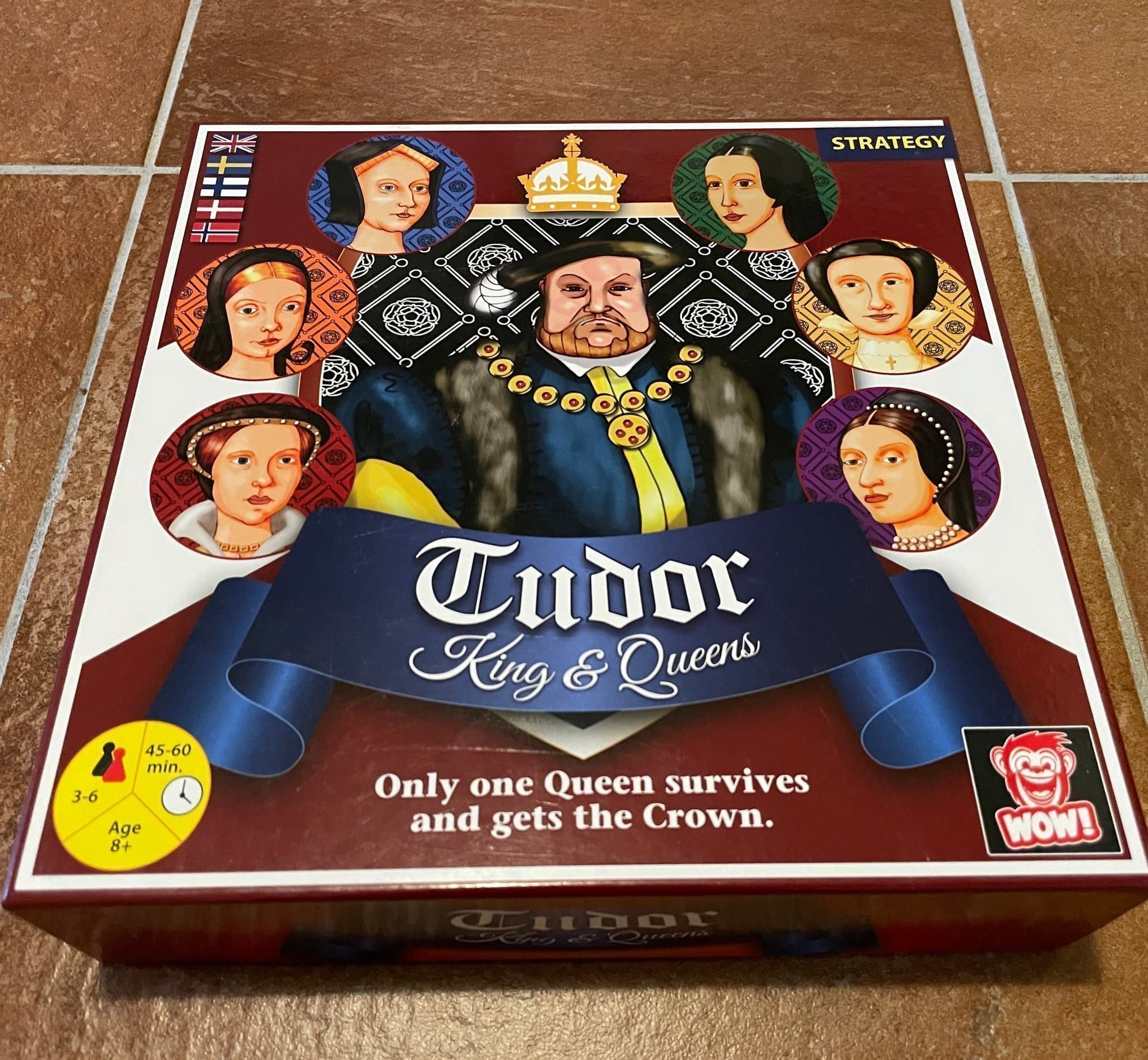 Tudor King & Queens brädspel