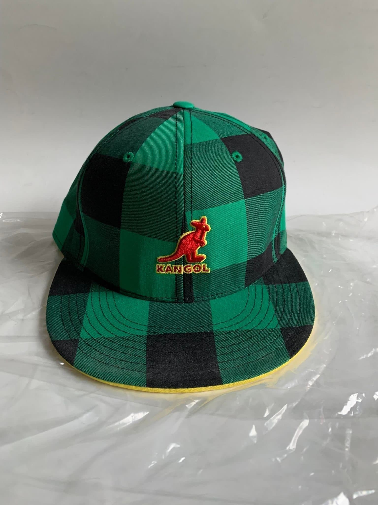 Kangol Grön Keps Baseballkeps Cap Hat Känguru Kan Gol Green