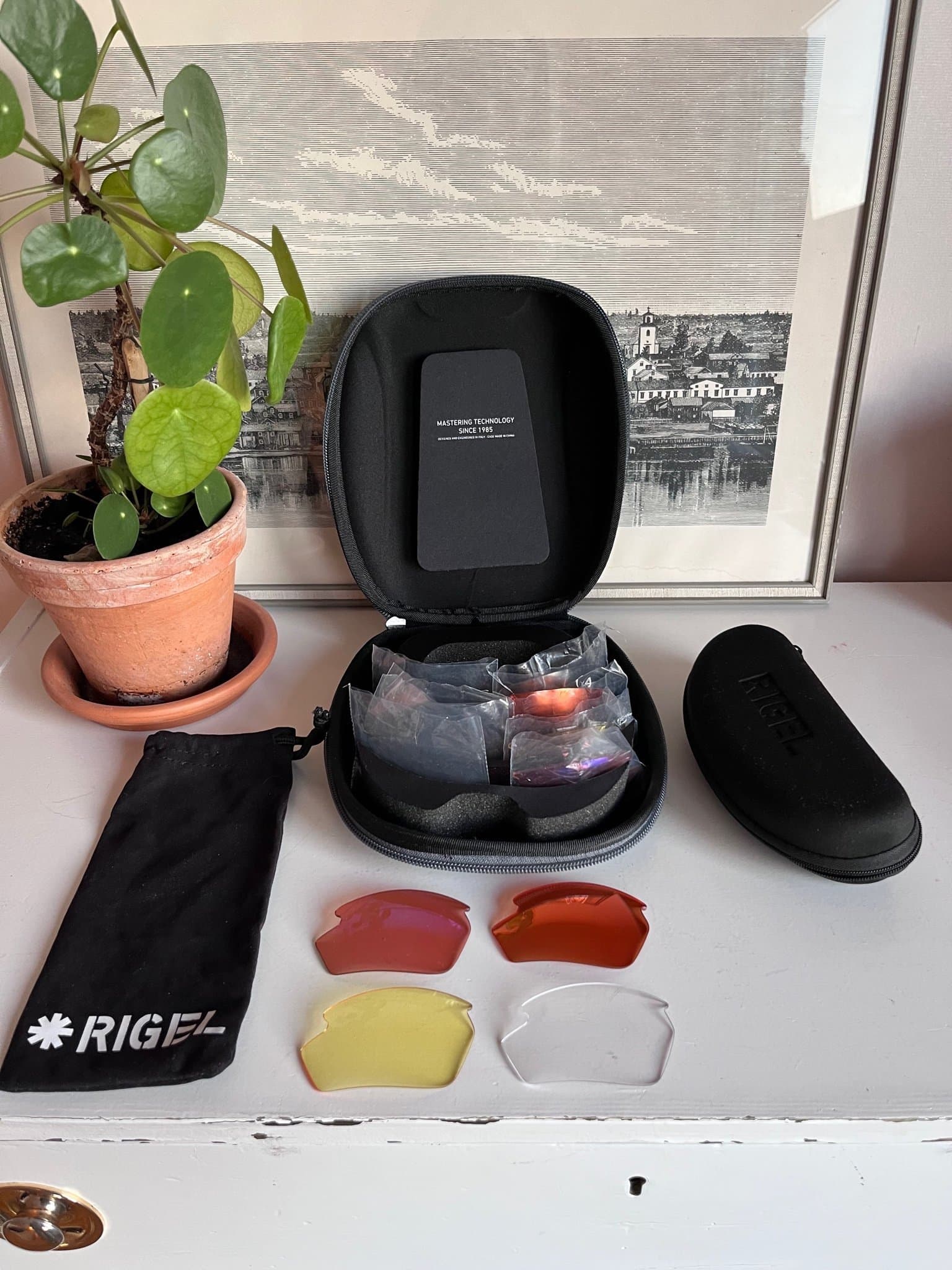 Rigel utbytbara linser till sportglasögon