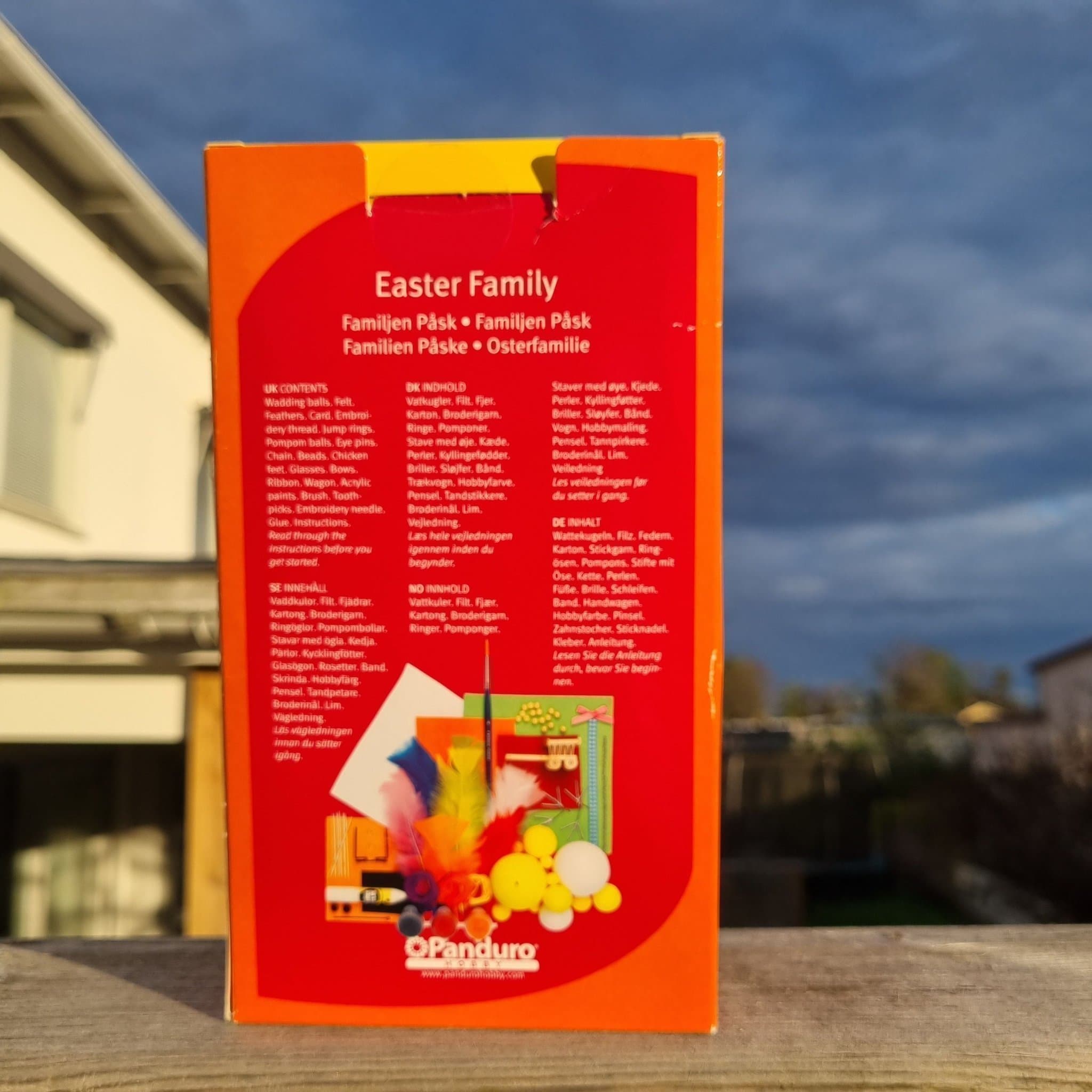 Påskfamilj pysselset fr Panduro Hobby Helt nytt!