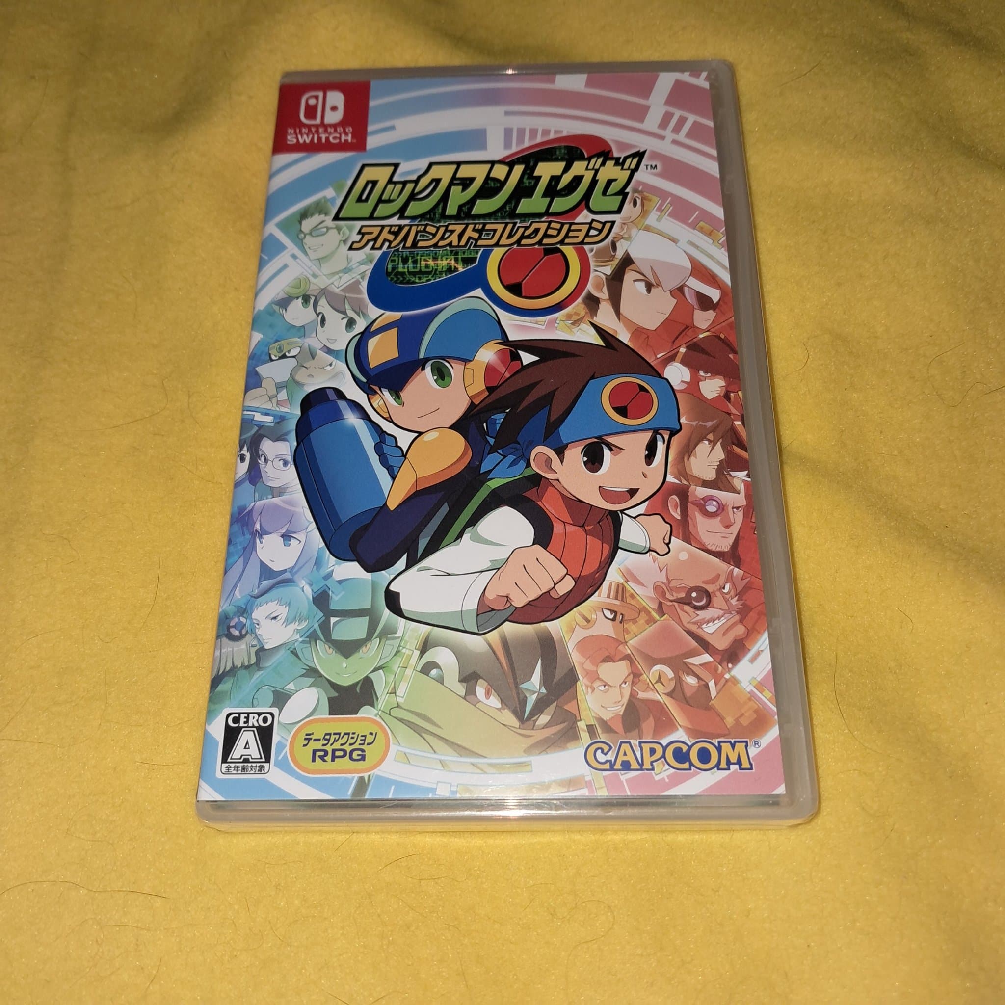 Mega Man Battle Network Legacy Collection (Switch, Japansk, NY OCH INPLASTAD!)