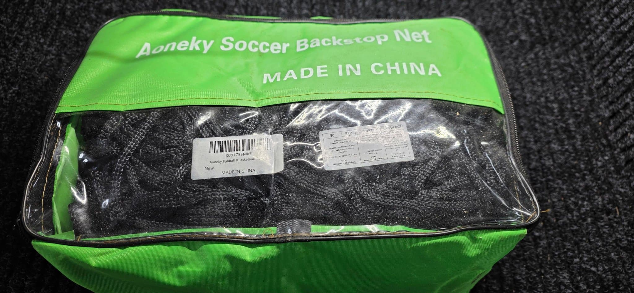 Aoneky Soccer Backstop Net