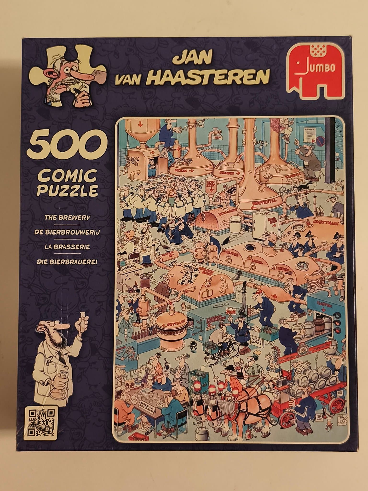 Jan Van Haasteren "The Brewery" 500 bitars pussel