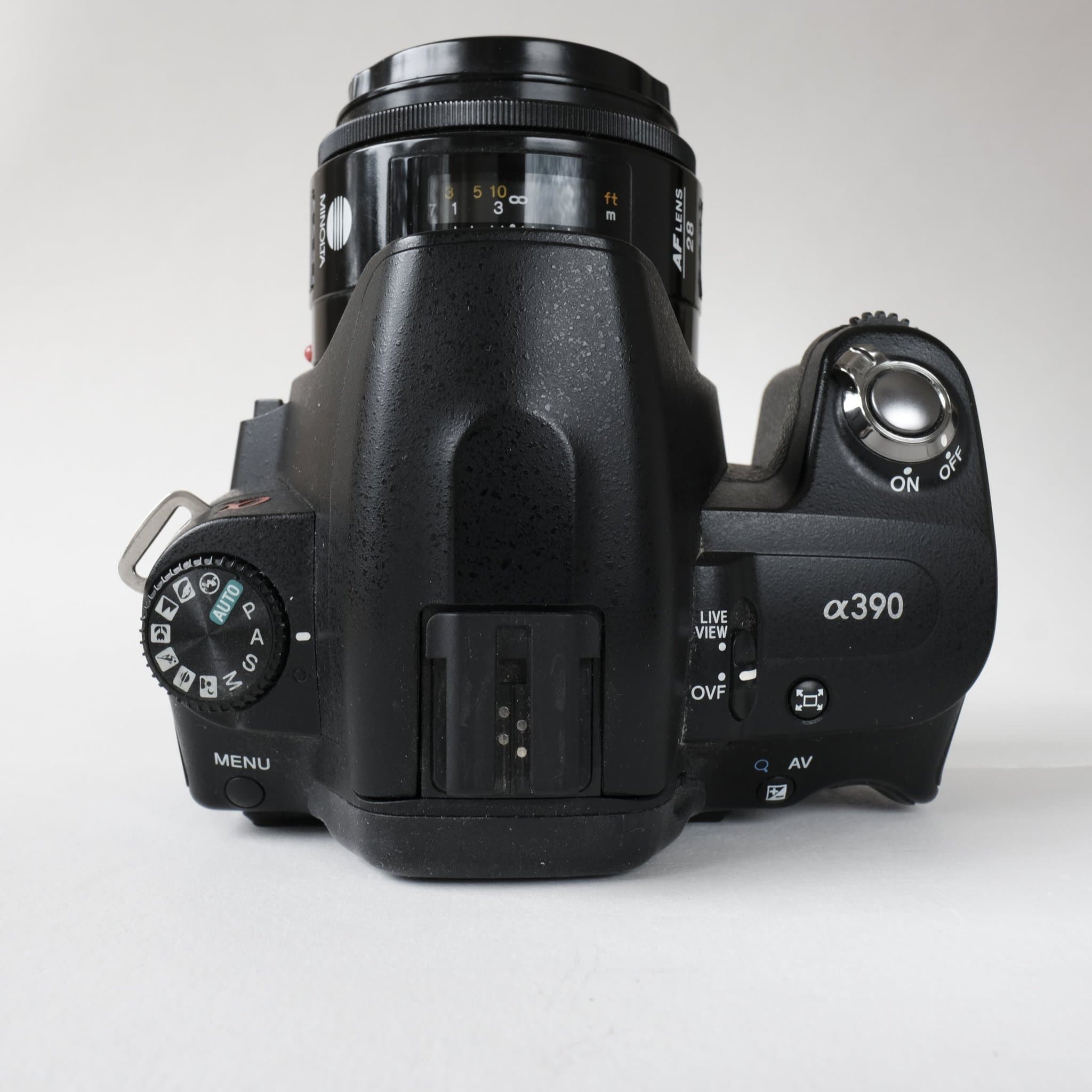 Sony A390 (14 Megapixel CCD-sensor) + Minolta AF 28mm 1:2.8 objektiv Testat!!!