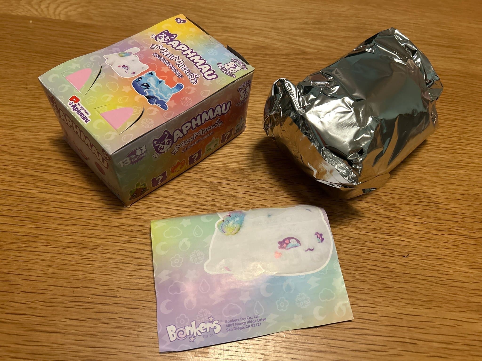 Aphmau MeeMeows Plush Elemental water-cat