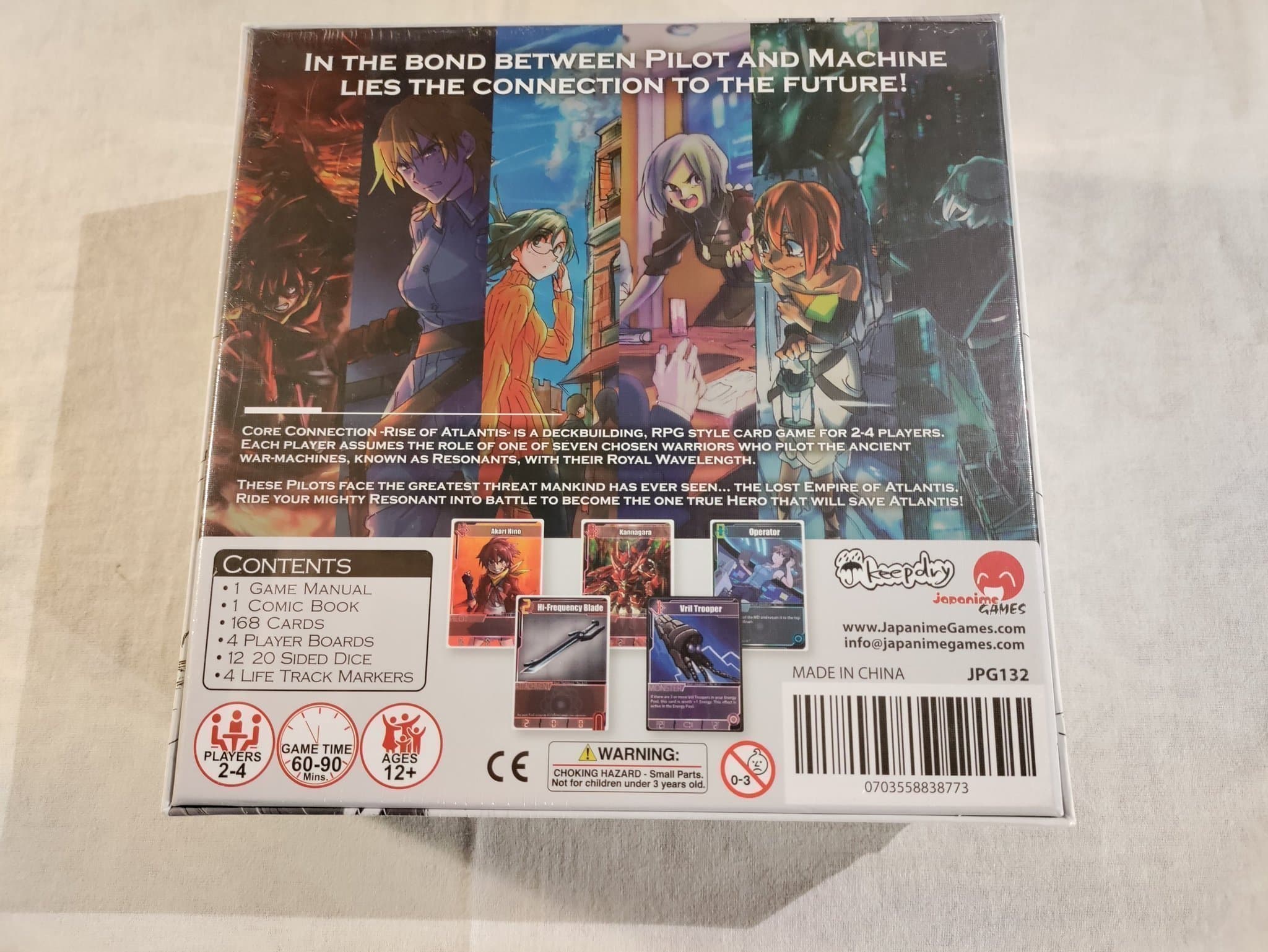 CORE CONNECTION: Rise of Atlantis. - Anime RPG Deck-Builder (New & Unopen)