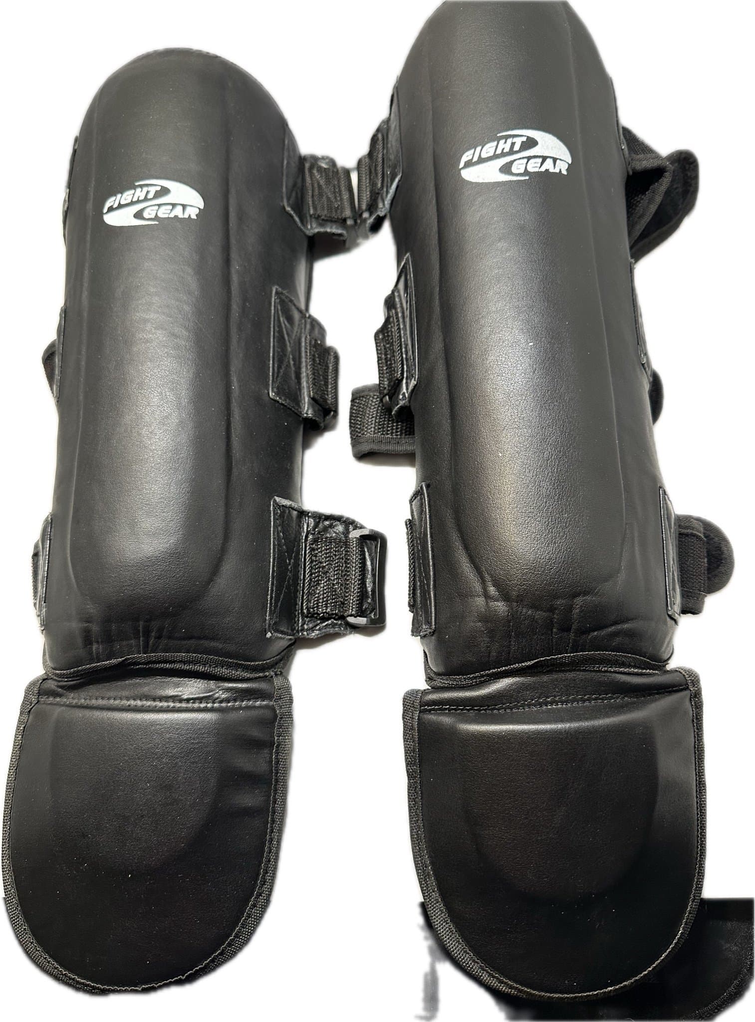 Fight Gear Benskydd, Storlek M Shin Guards Instep Protector