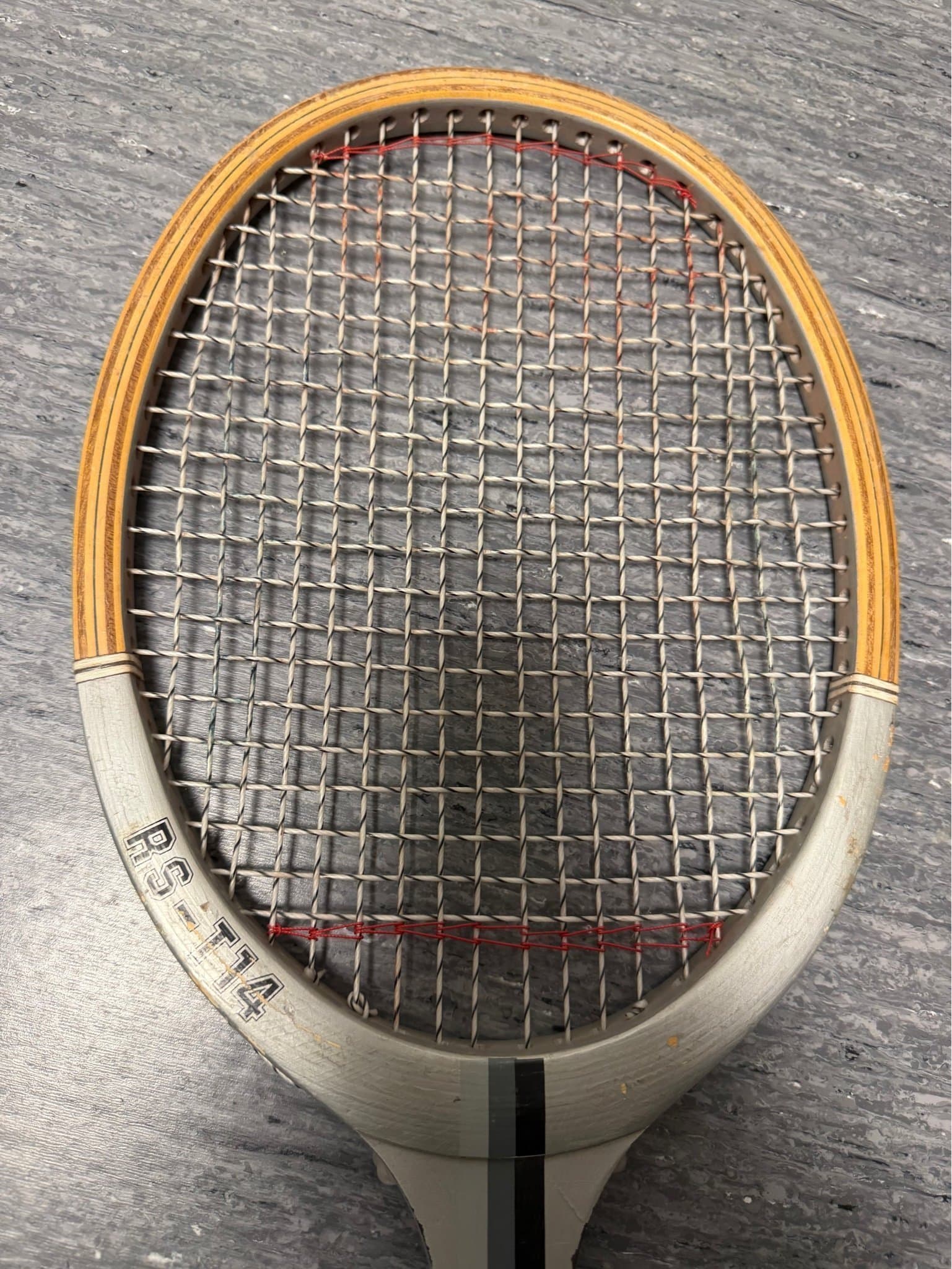 Vintage Tennisracket RS-T14 unik vintage racket tennis samlare Björn Borg