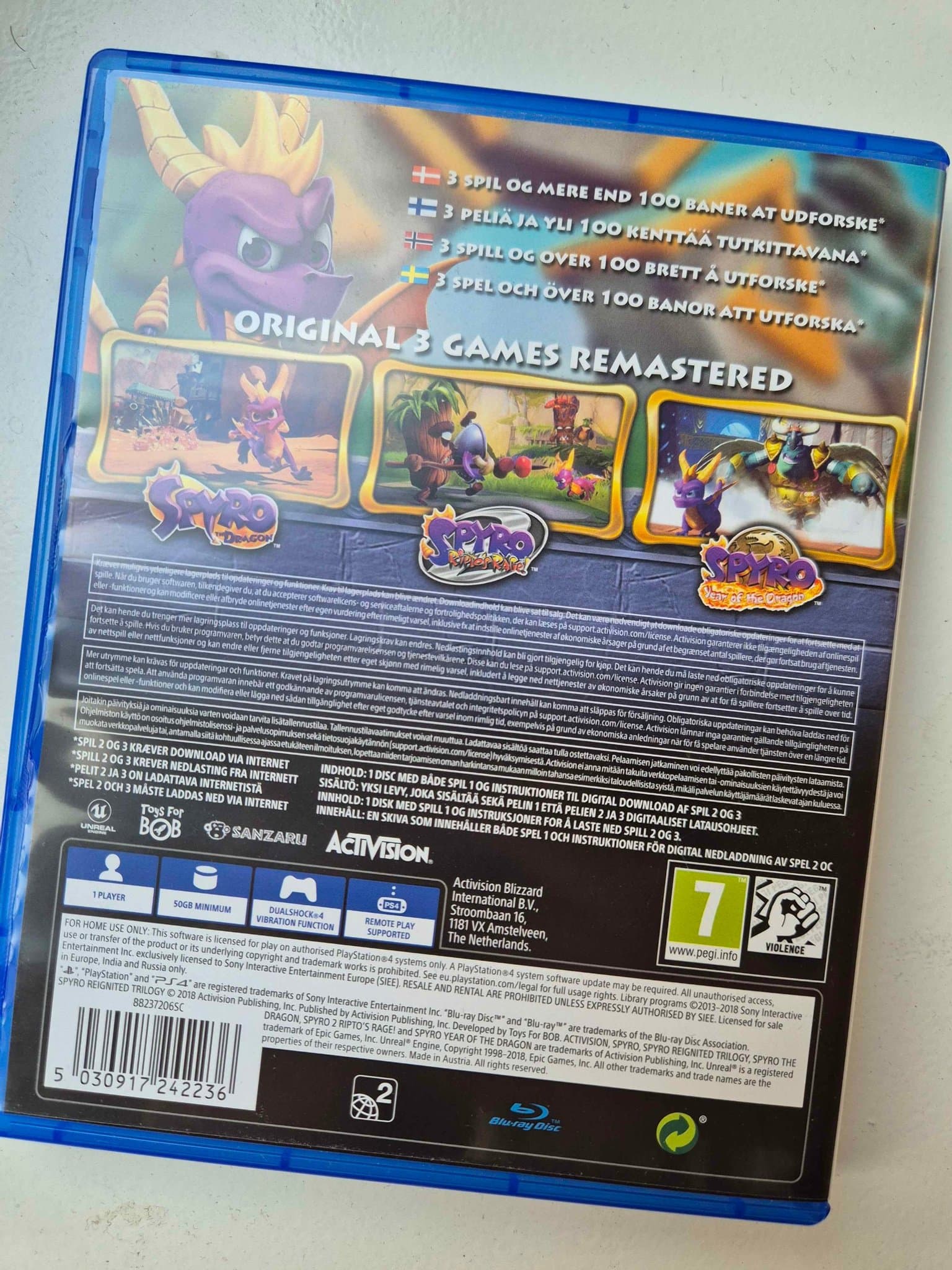 Spyro Reignited Trilogy - PS4