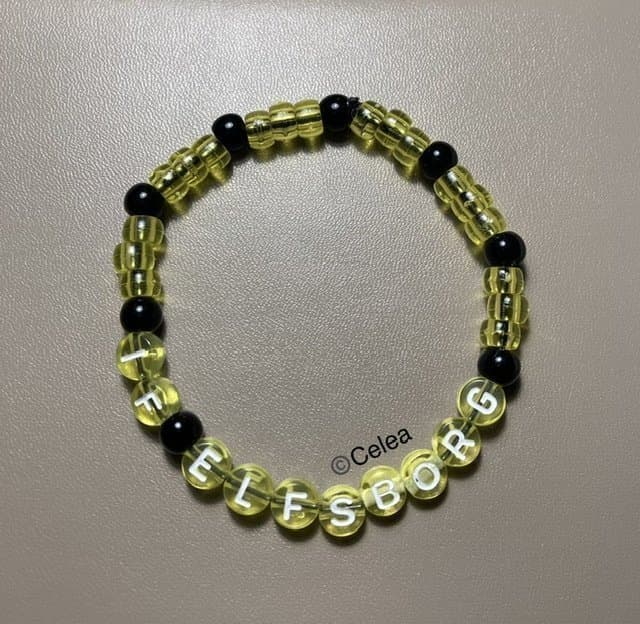 IF Elfsborg elastiskt armband fotboll accessoar smycken budskapsarmband