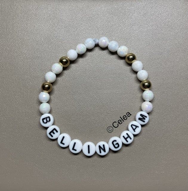 Bellingham elastiskt armband fotboll accessoarer smycke budskapsarmband